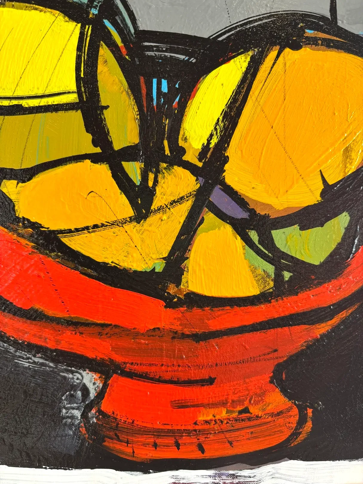 tableau citron de david jamin Galerie Graal Art Contemporain .webp