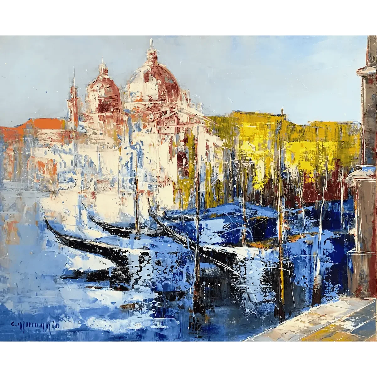 "Lumière de Printemps à Venise" de Célestin Messaggio