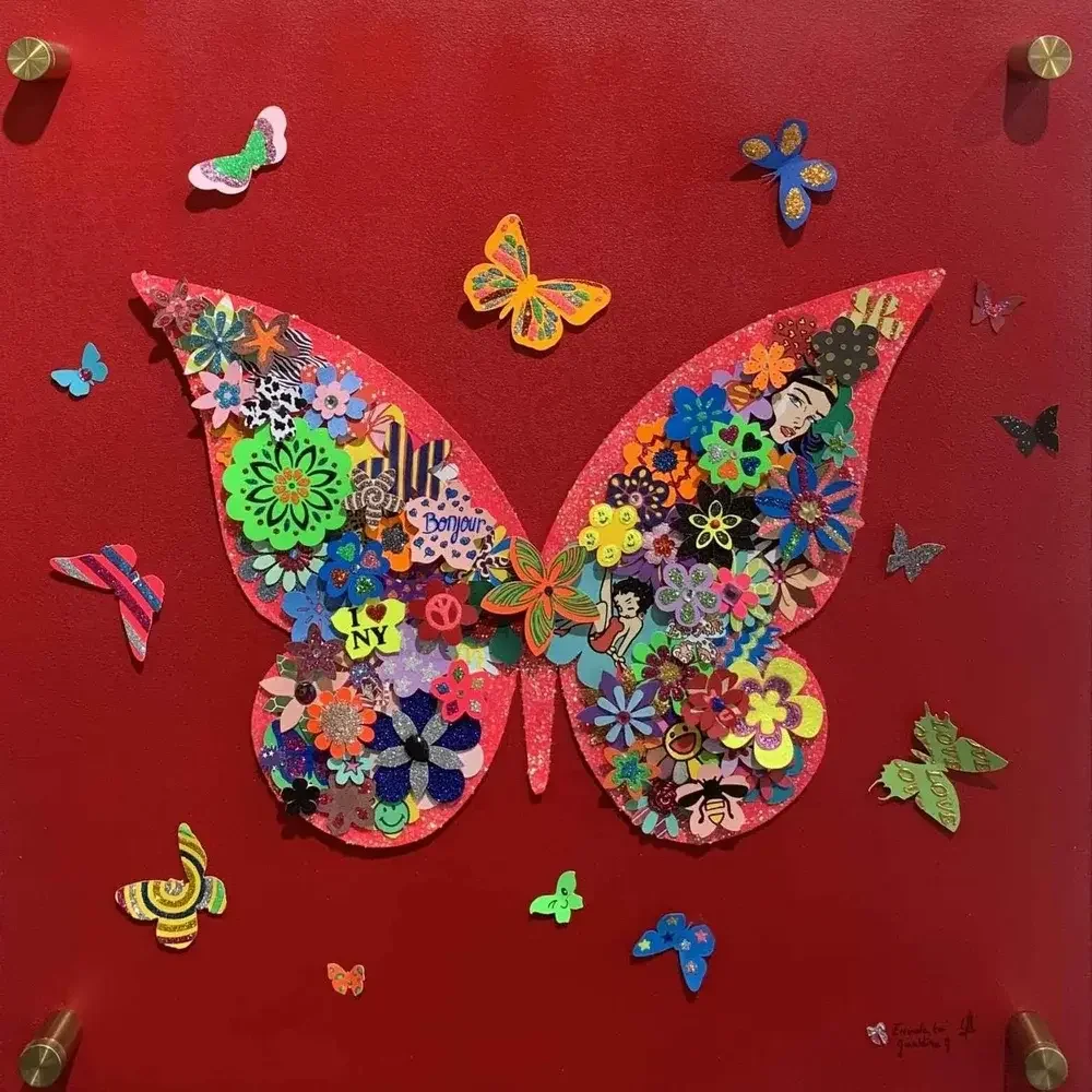 tableau pop art de geraldine Galerie Graal Art Contemporain 