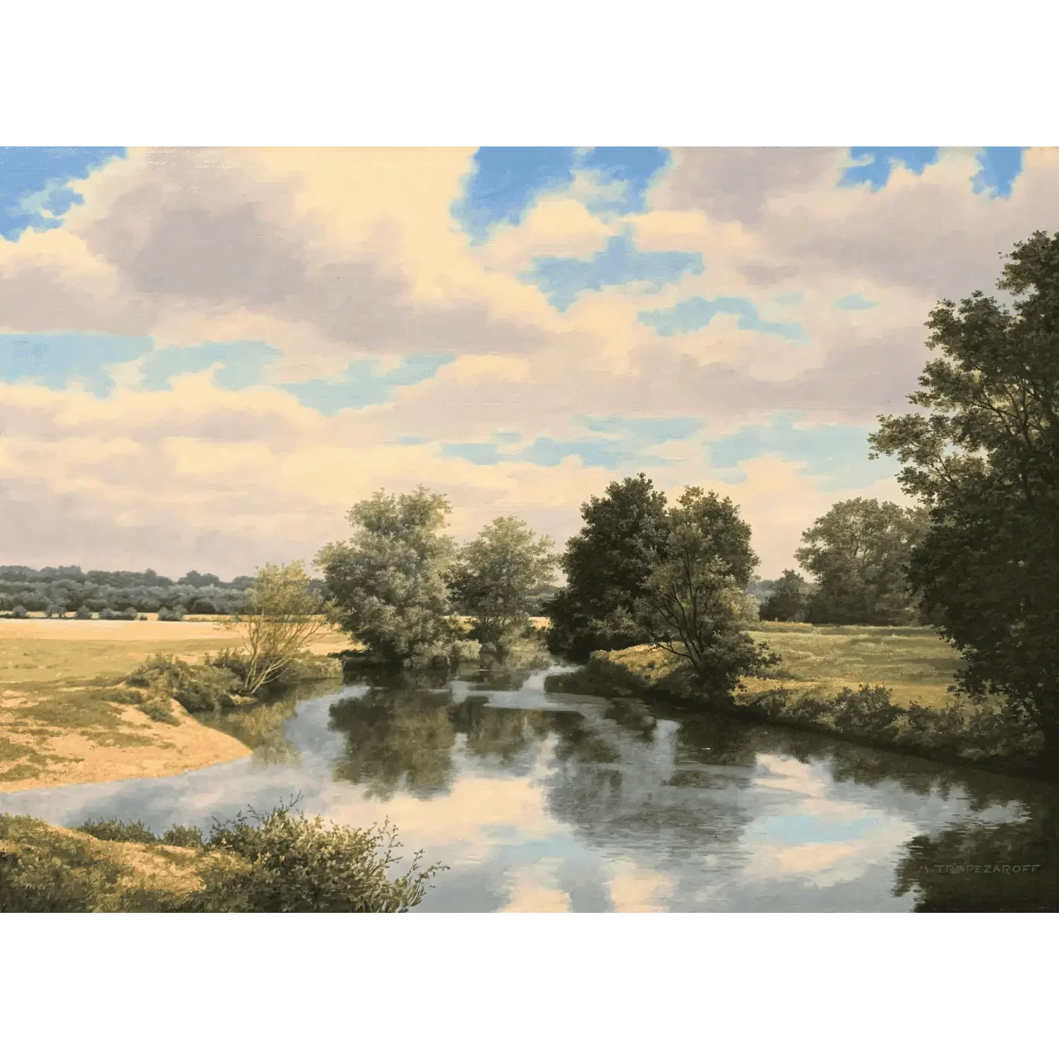 "Été dans le Berry" de Michel Trapezaroff