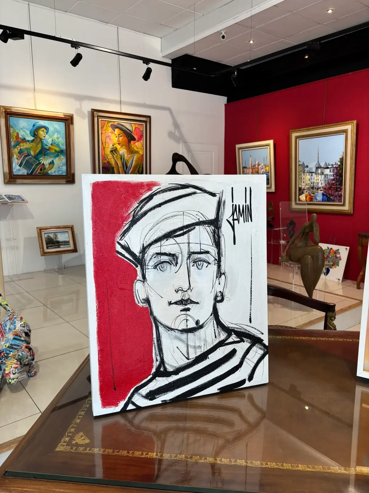 tableau marine homme de david jamin Galerie Graal .webp