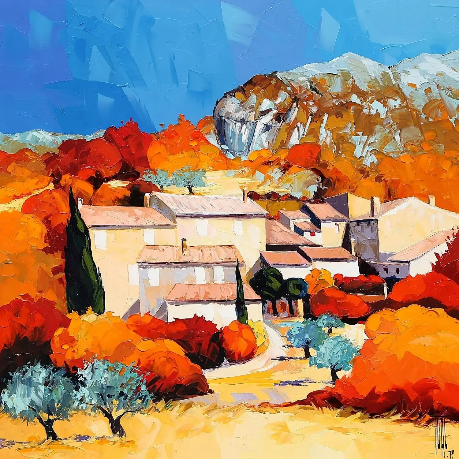 "Automne en Provence" de Pierrick Tual