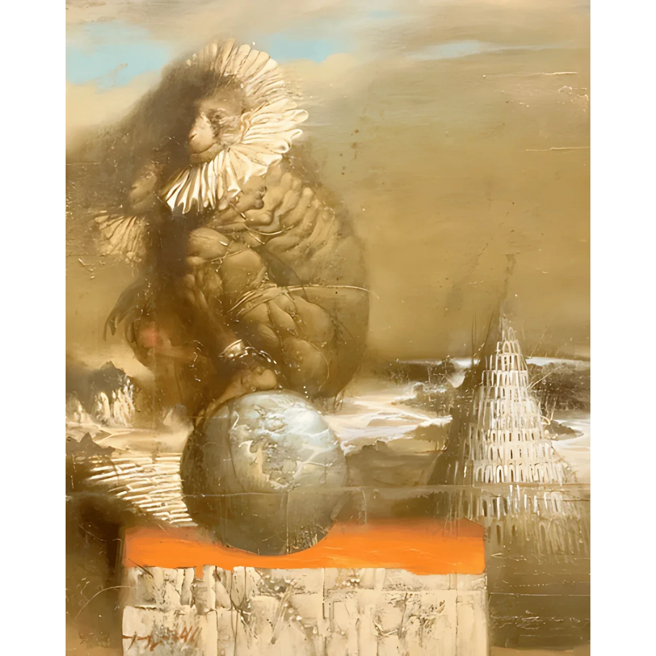 "Le singe" de Armen Gasparian