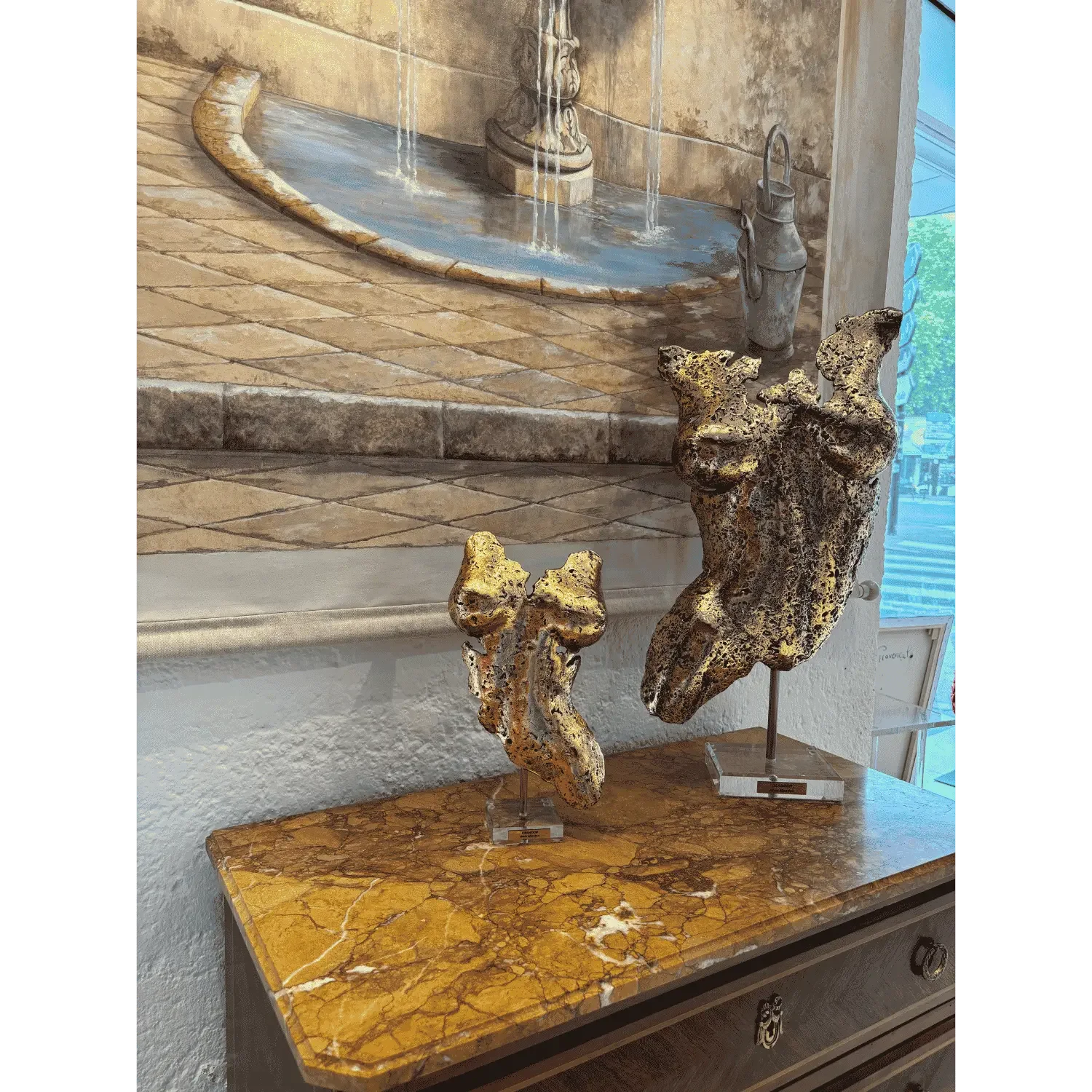 sculpture femme buste de alain mandon Galerie Graal .webp