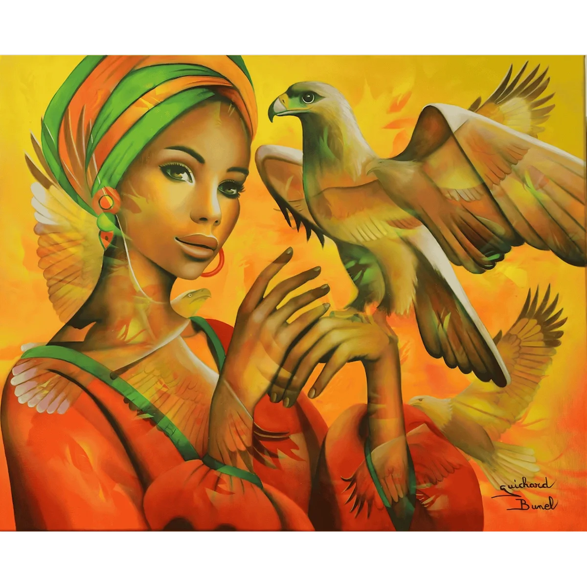 "Gardienne des cieux" de Jeannette Guichard-Bunel