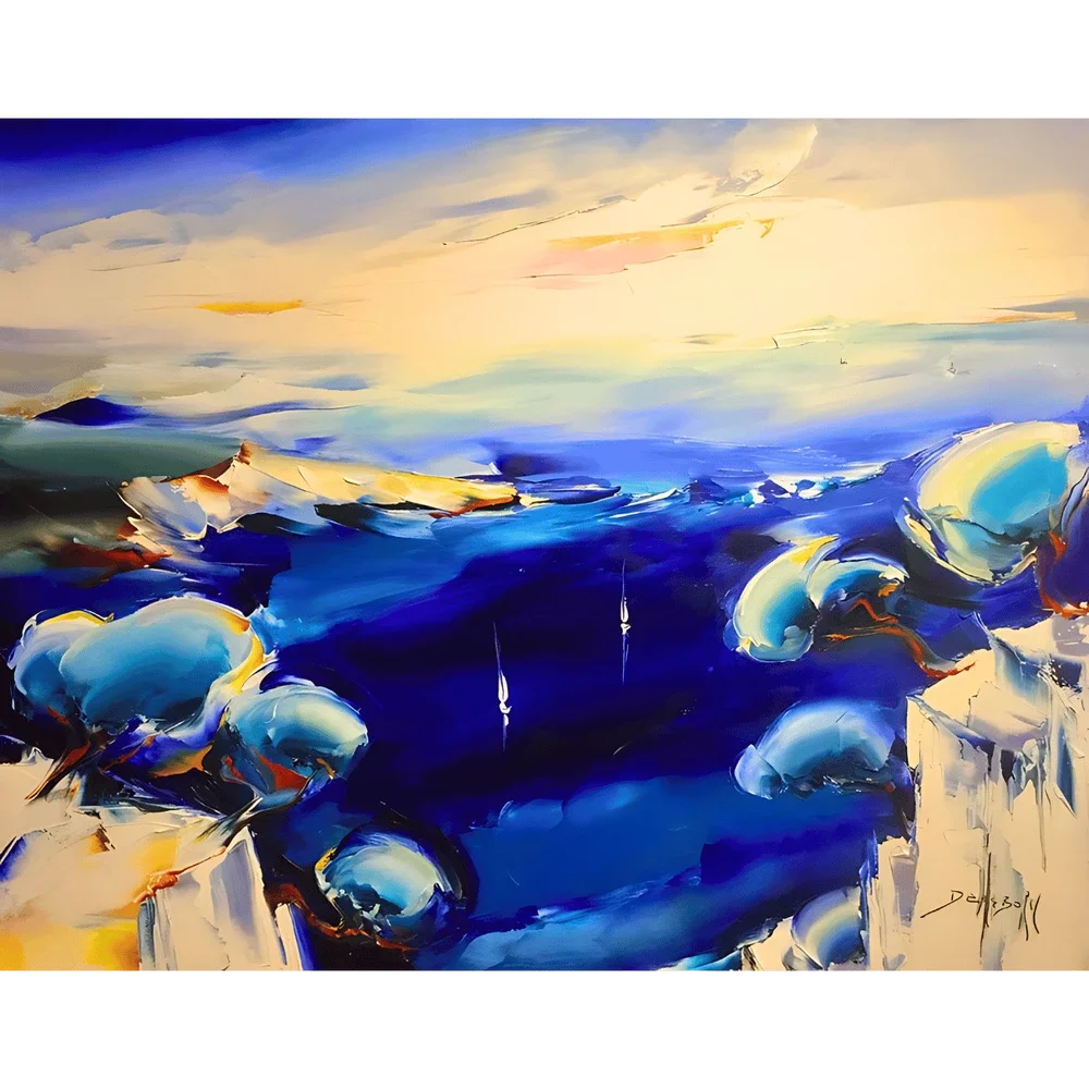 "Sur la côte bleue" de Daniel Densborn