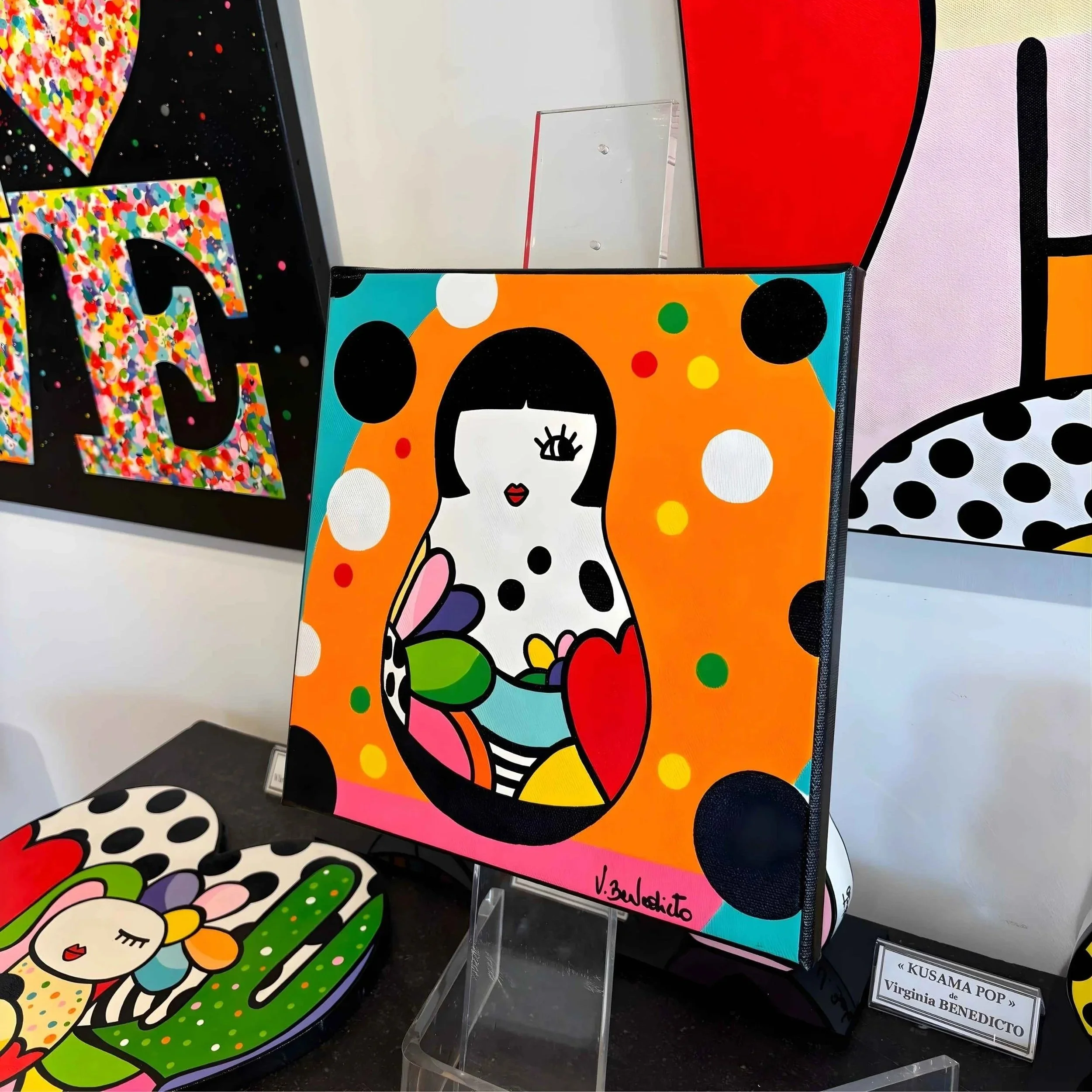 Tableau+matriochka+pop+art+orange+de+Virginia+Benedicto+Art+Contemporain+Galerie+Graal+.jpg