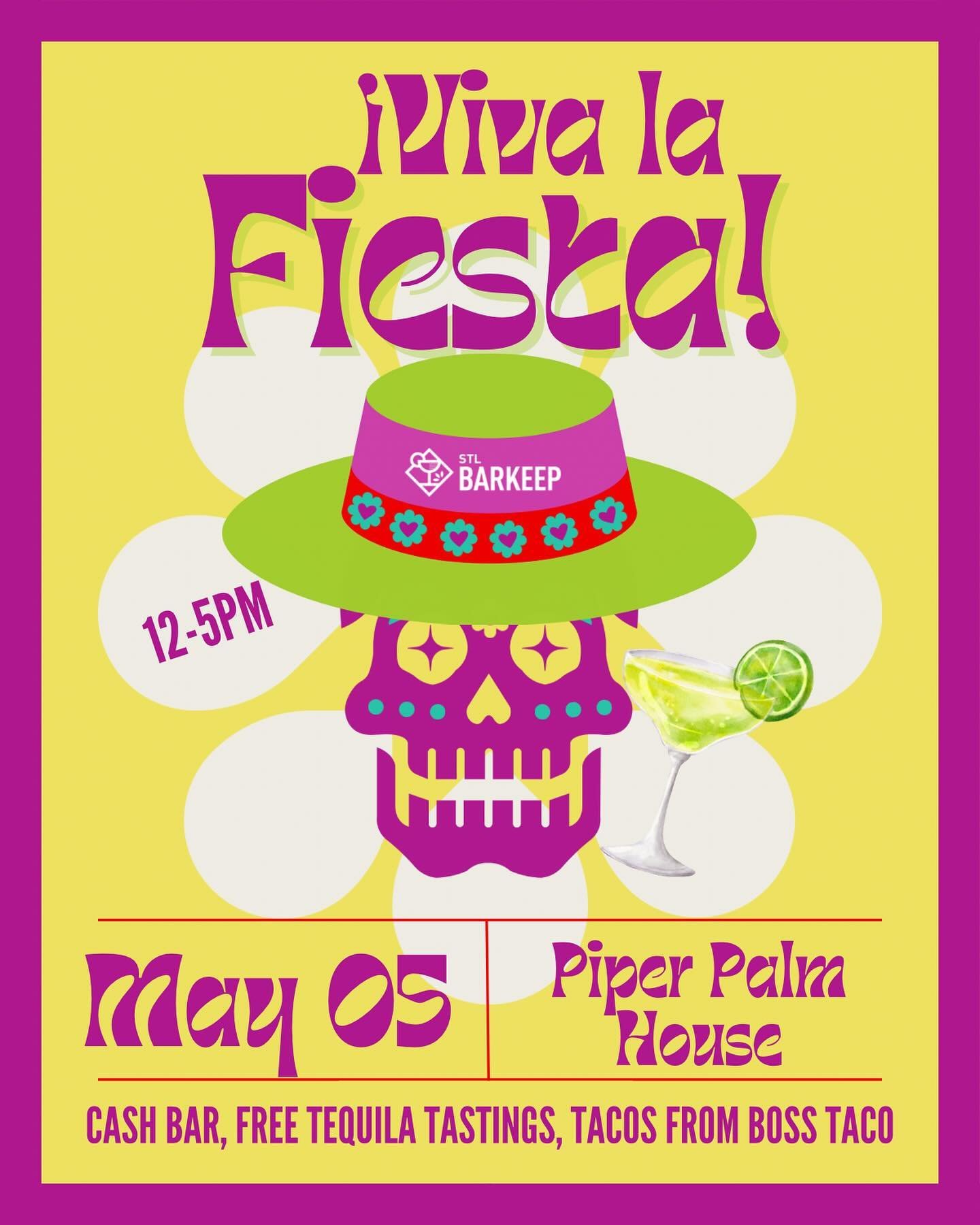 It&rsquo;s time to taco &lsquo;bout a fiesta of epic proportions. 🇲🇽🎉 We&rsquo;re throwing a Cinco de Mayo pop-up celebraci&oacute;n at @towergrovepark&rsquo;s Piper Palm House! Join us THIS Sunday, 5/5 from 12-5pm for tacos, tequila, + a cash bar