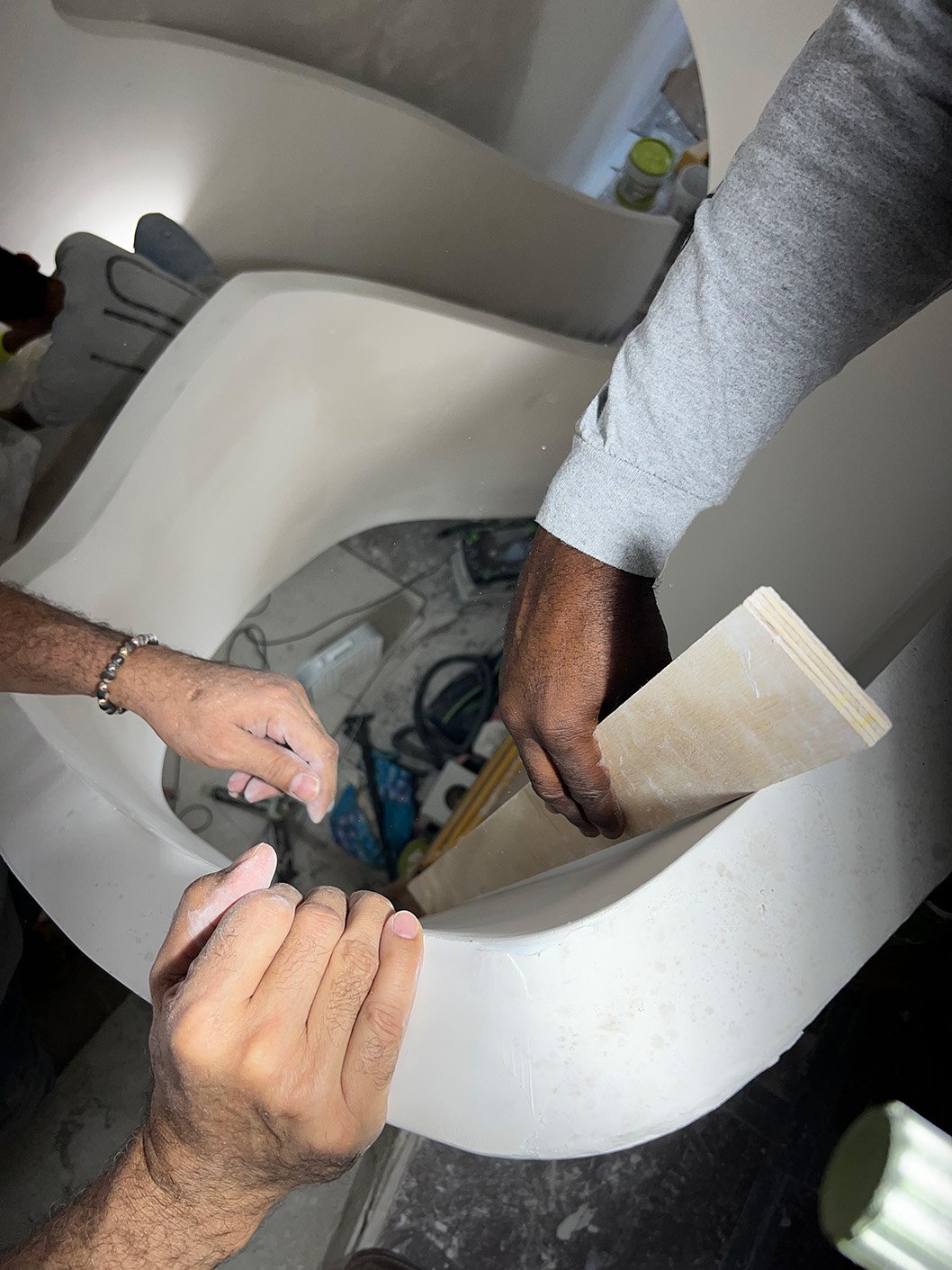 Reviewing areas in need of filling