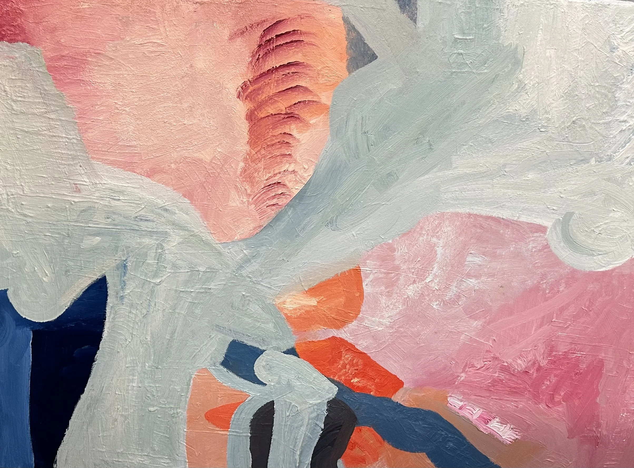 Earth, Wind and Fire, Oil on linen