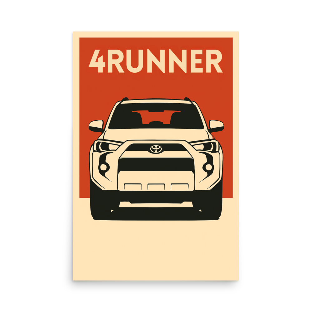 Toyota 4Runner Poster