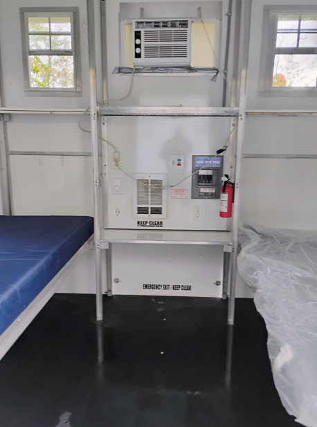 Shelter Unit inside
