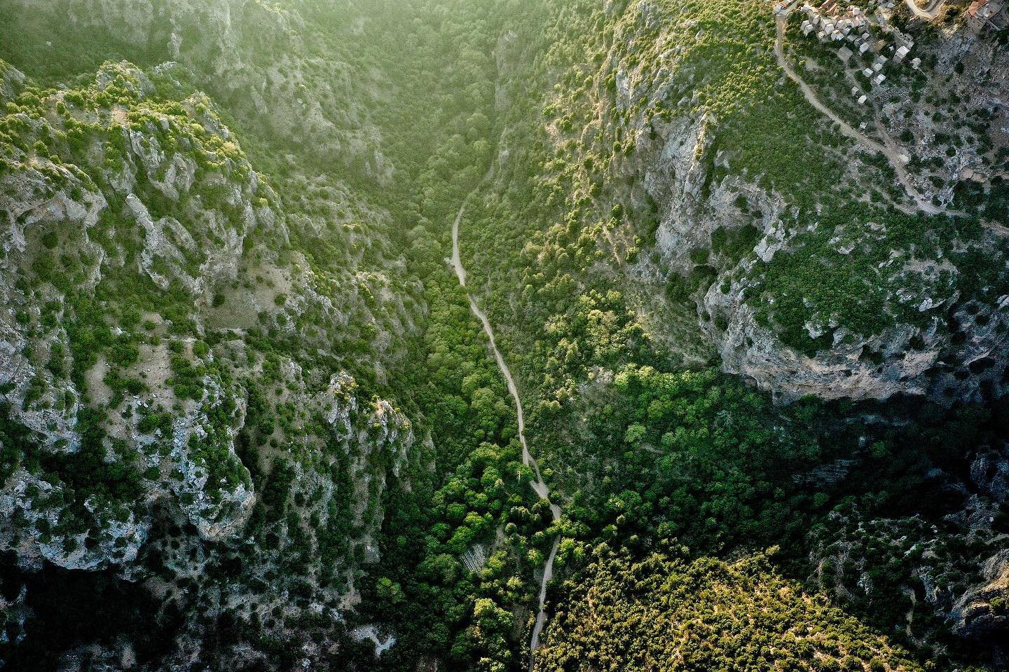 The Lebanon Mountain Trail, with its meandering network through apple orchards, spring-filled canyons, mountain plateaus and alpine snowfields winds through a country in economic free fall, where electricity and commodities grow scarce.

But its peop