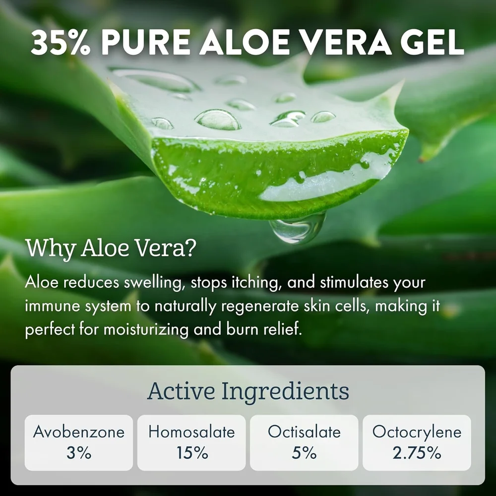 Aloe Ice Sunburn Relief Jelly  Tarise Day Spa