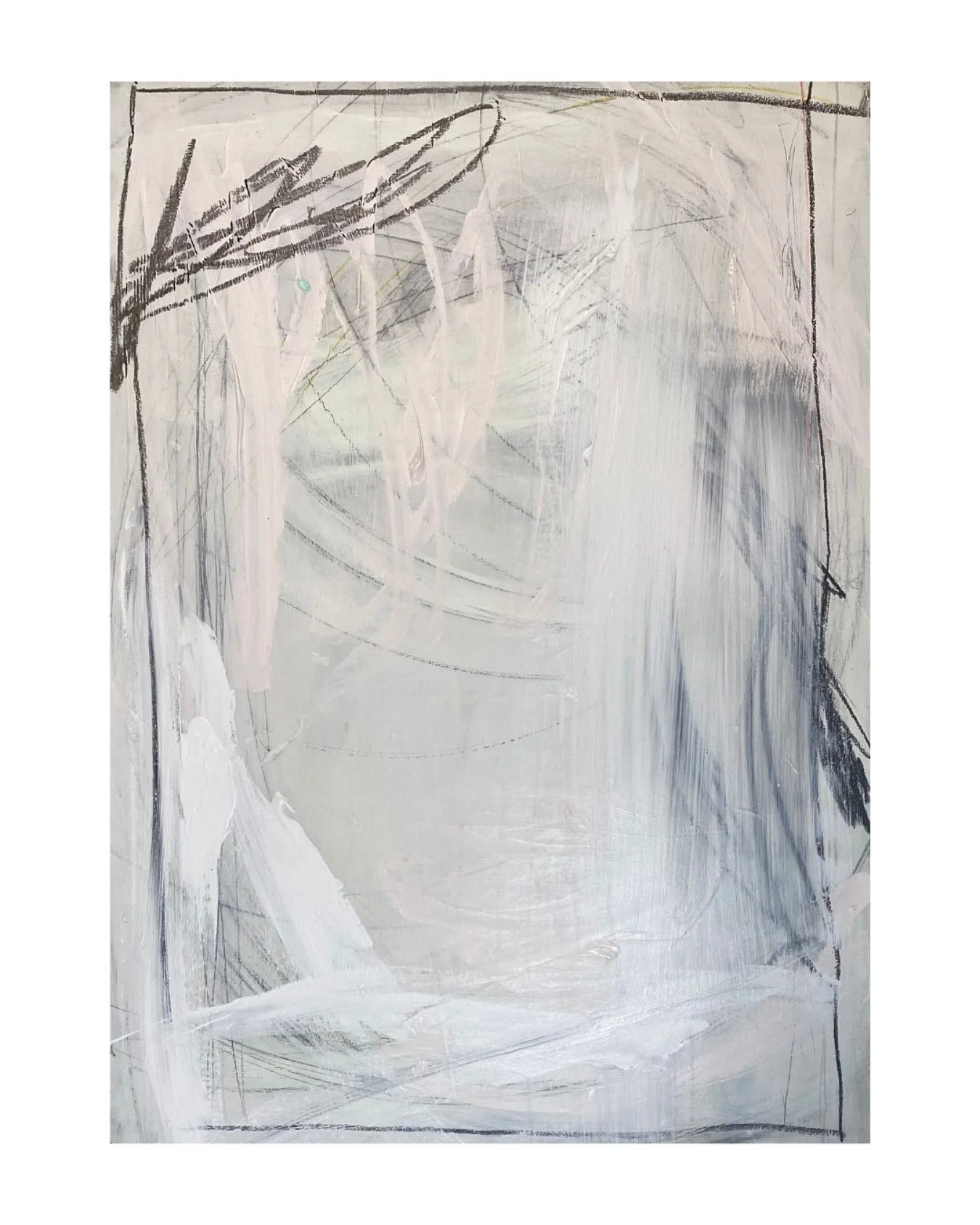 More WIP
.
.
.
@_joannalynch @secondfloorstudios @noplaceart @curated.eye #wip #workinprogress #materialitymatters #material #matters #abstraction #process #innerlandscape #insideout #paint #graphite #movement #catharsis #markmaking #scrawling #drawi