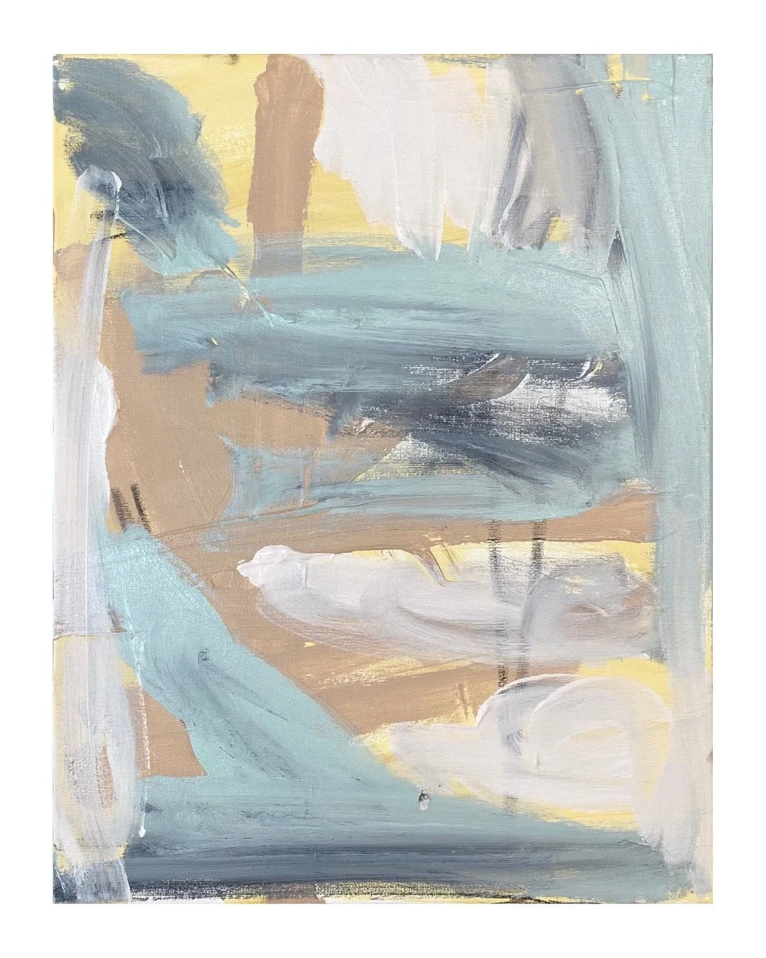 Cloudy with a chance of tears&hellip; experimenting on canvas and playing with ideas around how our inner landscape mirrors the changeable nature of the weather&hellip; 

My studio is open this weekend and I&rsquo;ll be there painting on Saturday 7th