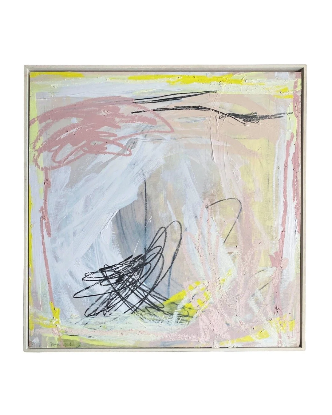 Delighted this piece was featured in @janechurchillfabrics 2025 Collection shoot 

Spellbound
83 x 83cm
Acrylic and mixed media on wood panel 

Styling by @alibrownstylist 
Photography by @sibev 
.
.
.
@_joannalynch @secondfloorstudios @janechurchill