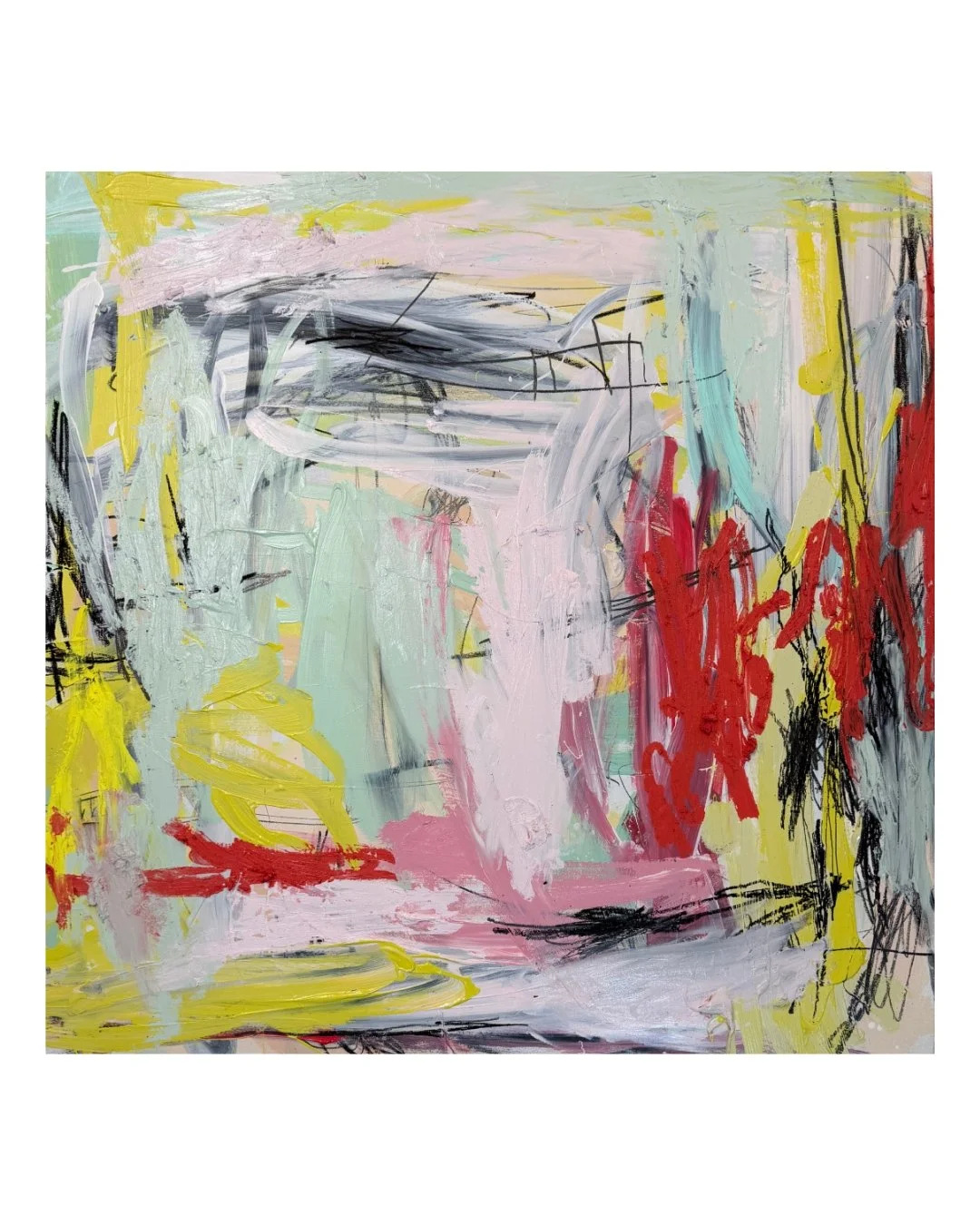 .
Fever Dream
85 x 85cm
Acrylic and mixed media on wood panel
.
.
.
#_joannalynch @secondfloorstudios #contemporyart #abstractpainting #emergingartist