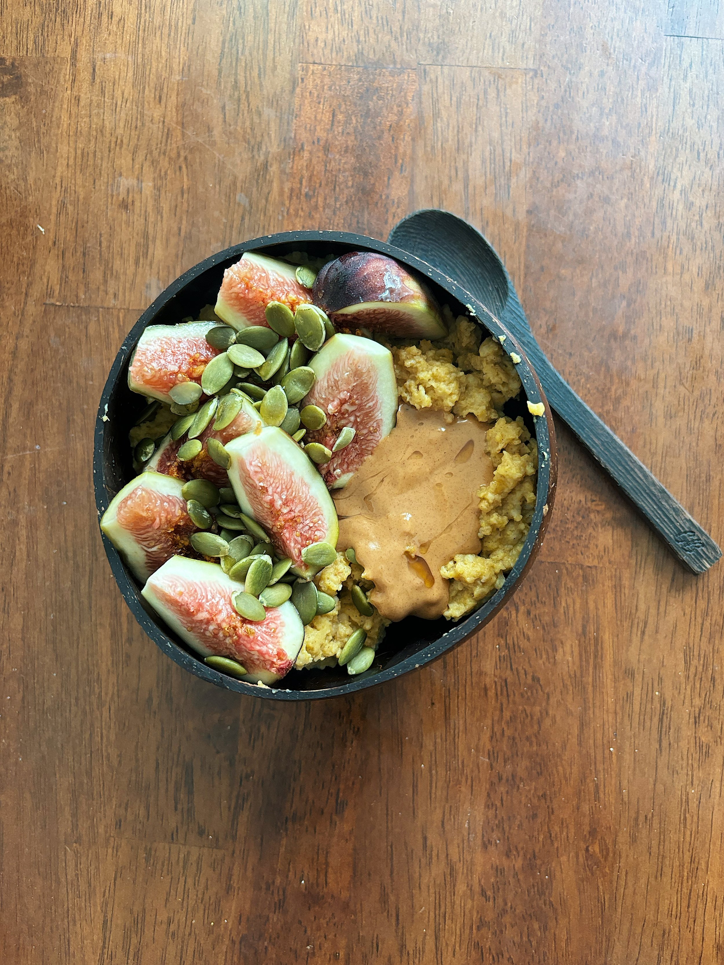 Pumpkin Fig Protein Oatmeal