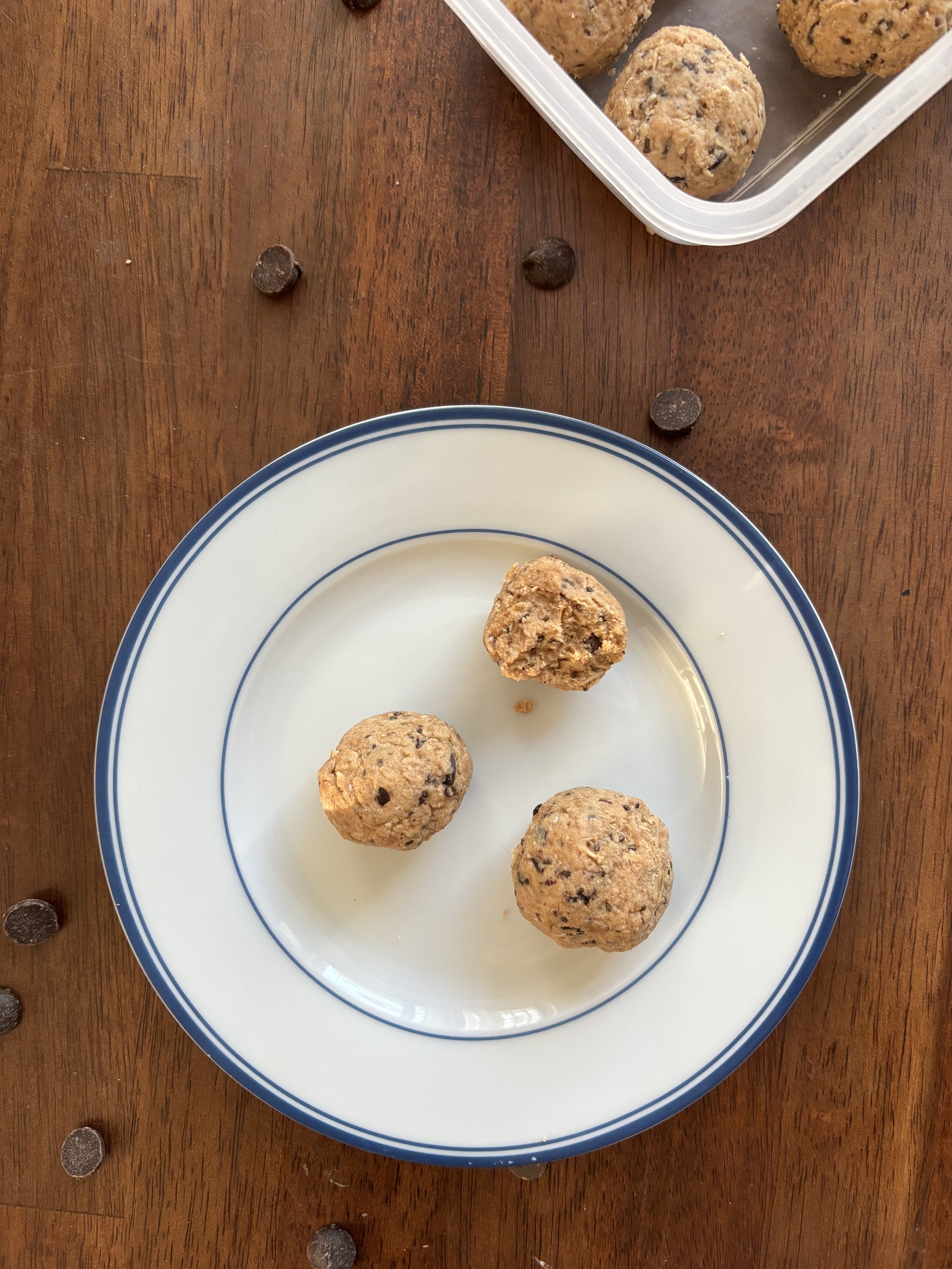 Chocolate Chip Cookie Dough Bites
