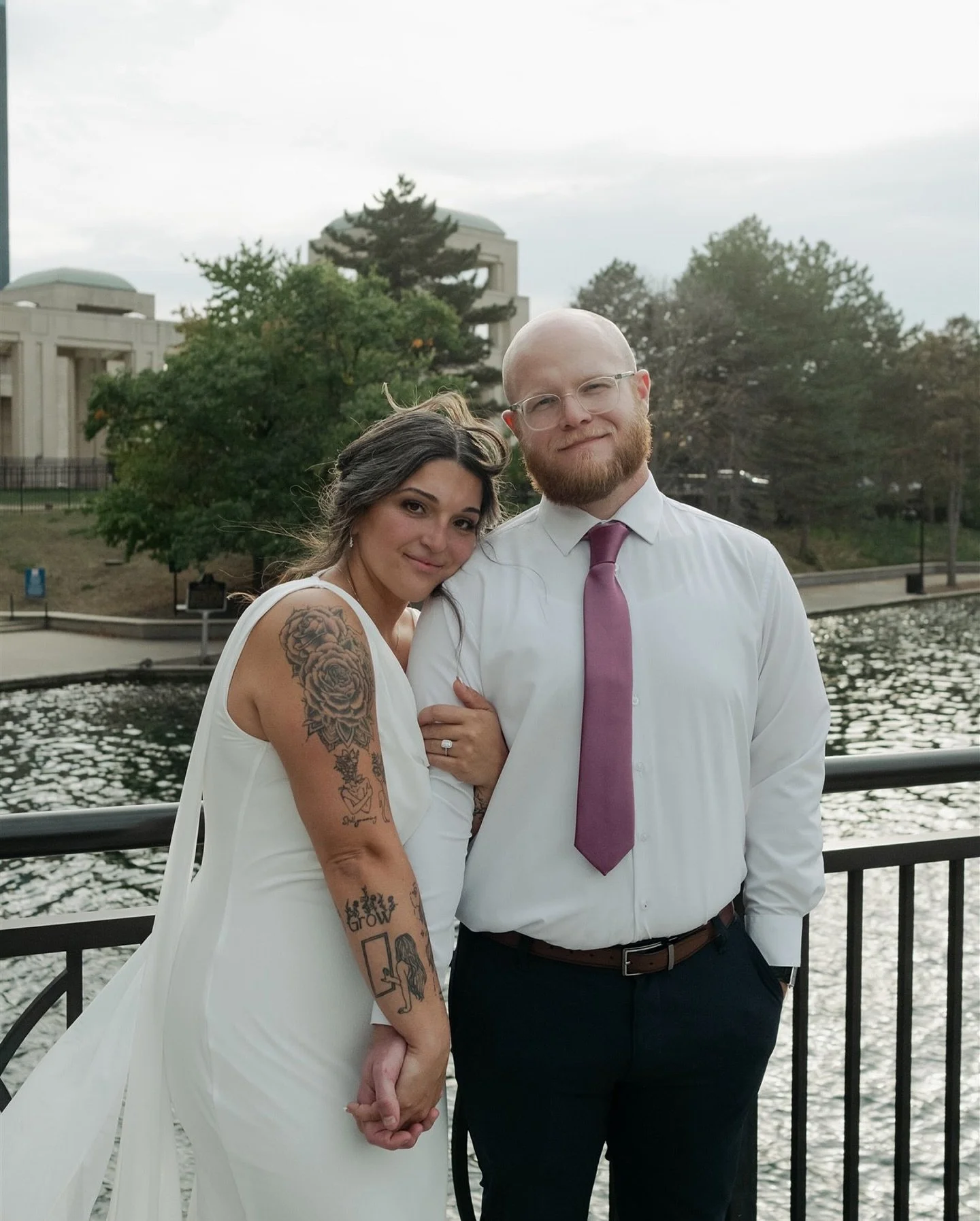 Sharing some more gems from Jessica &amp; Denver's engagement session that went home today! Had so much fun running around the city for these two and I can't wait to celebrate them this year!
.

.

.

#indianaphotographer #indianaphotography #indiana
