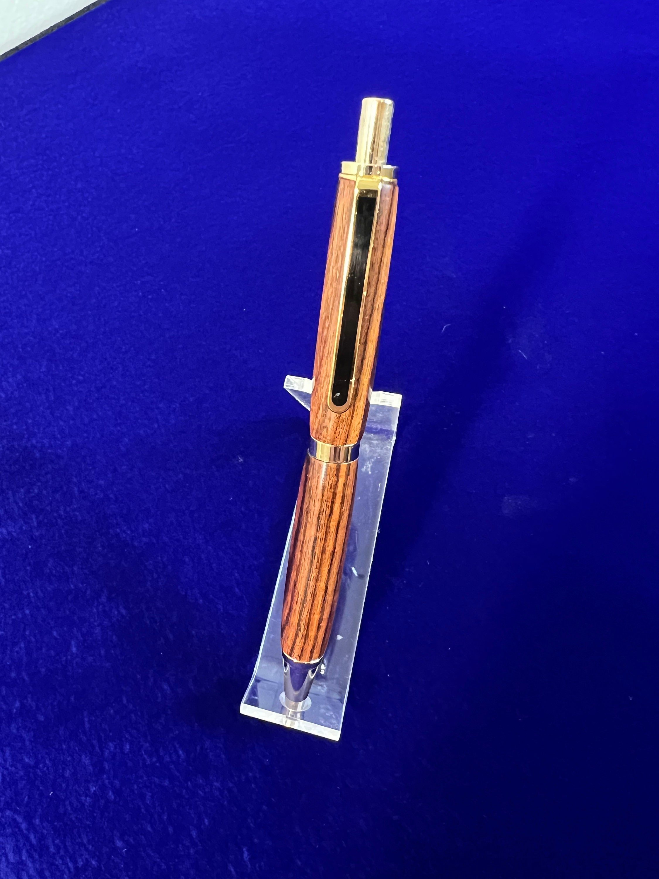 Handmade cocobolo click pencil