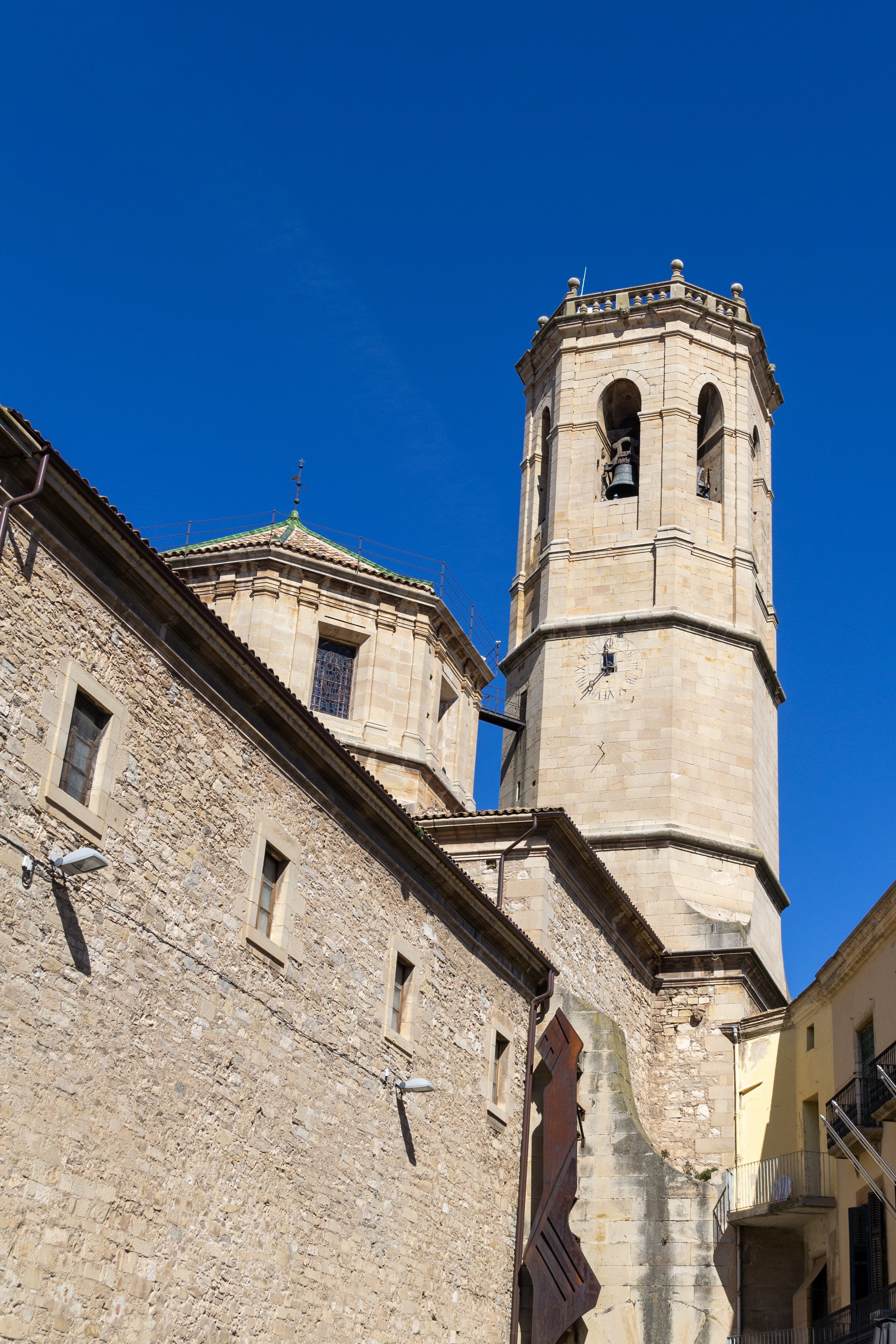 Campanar de Santa Maria de l’Alba de Tàrrega, far de la ruta Fars de Ponent.