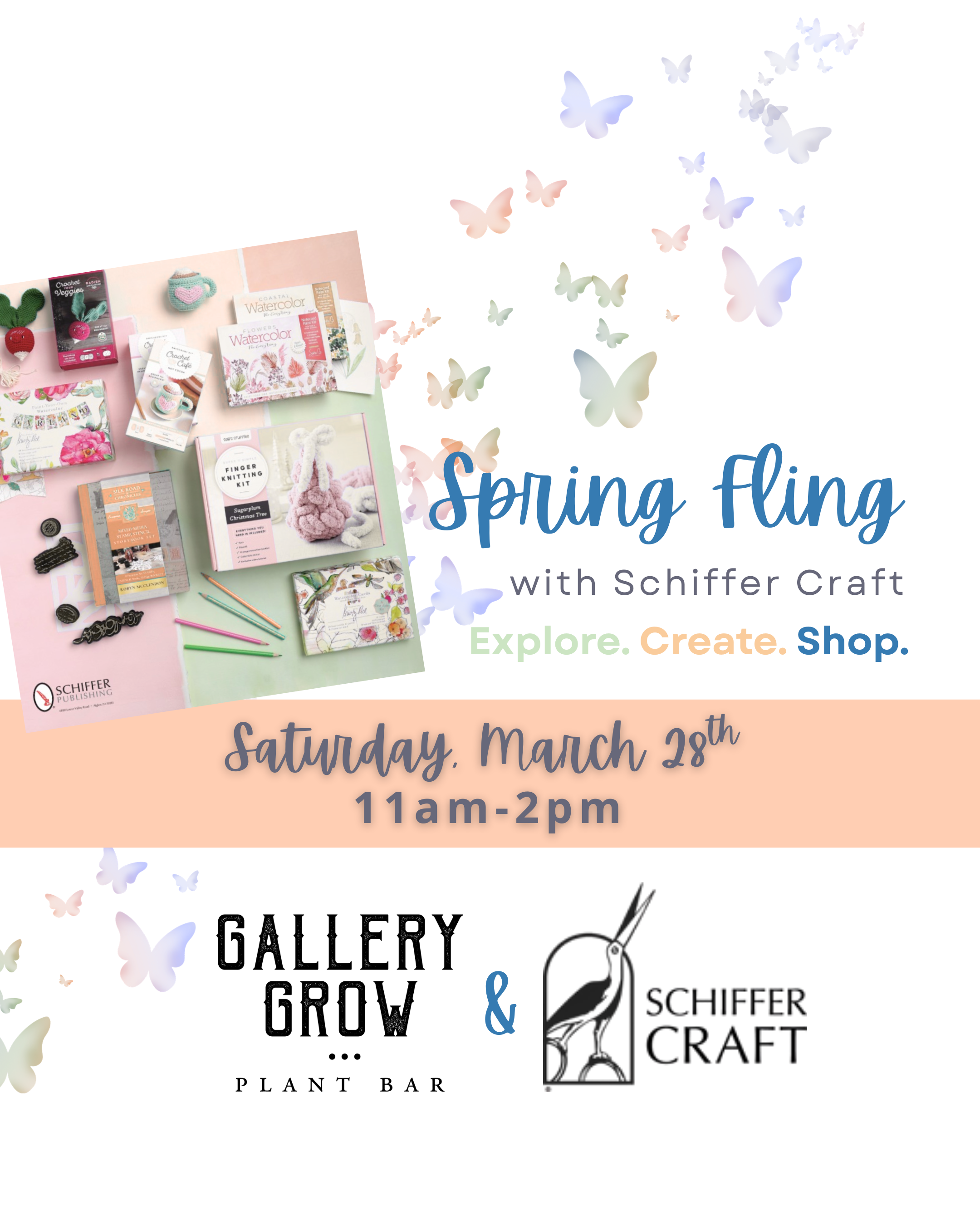 Spring Fling: A Day with Schiffer Craft Publishing
