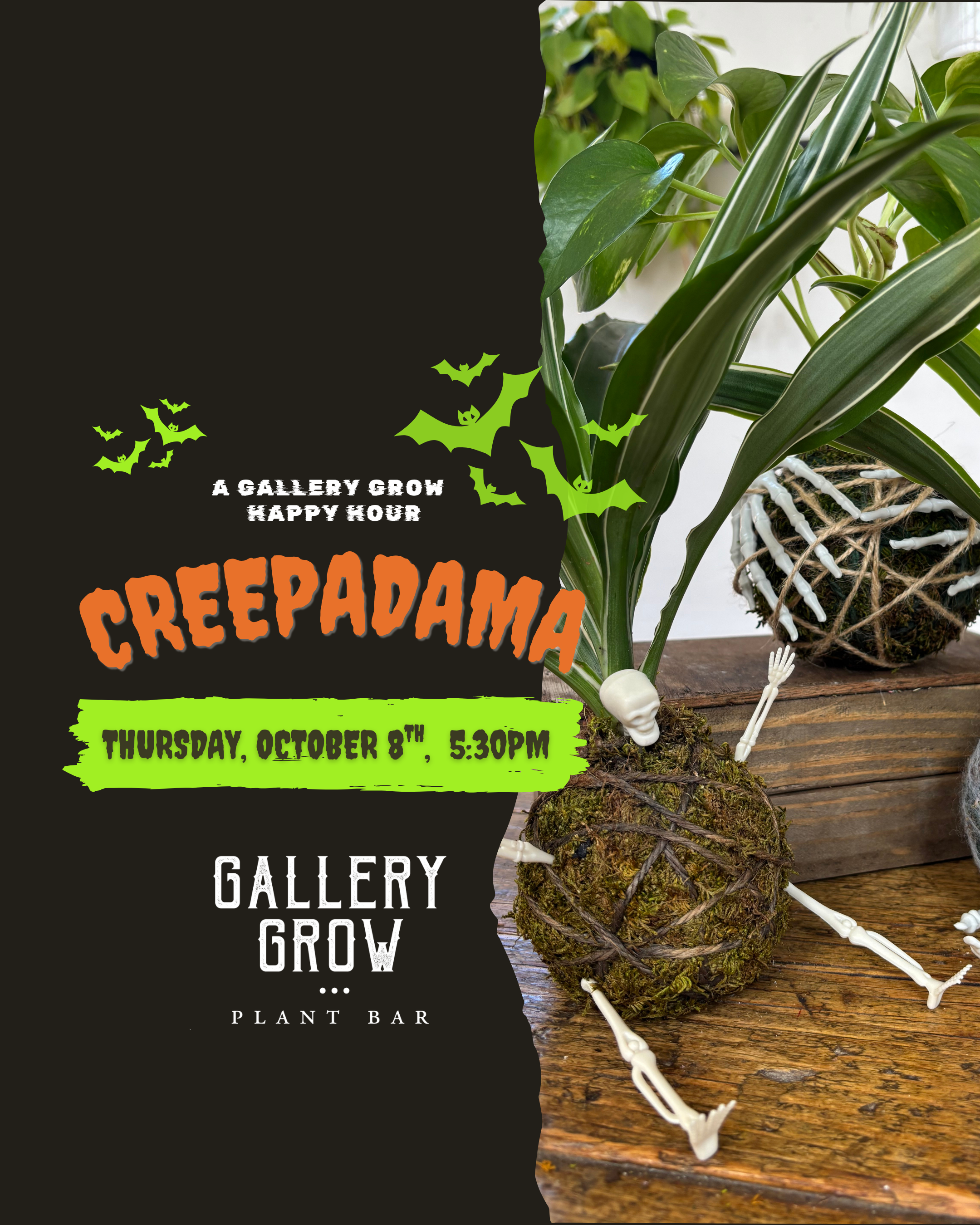 Creepadama: A Happy Hour Workshop