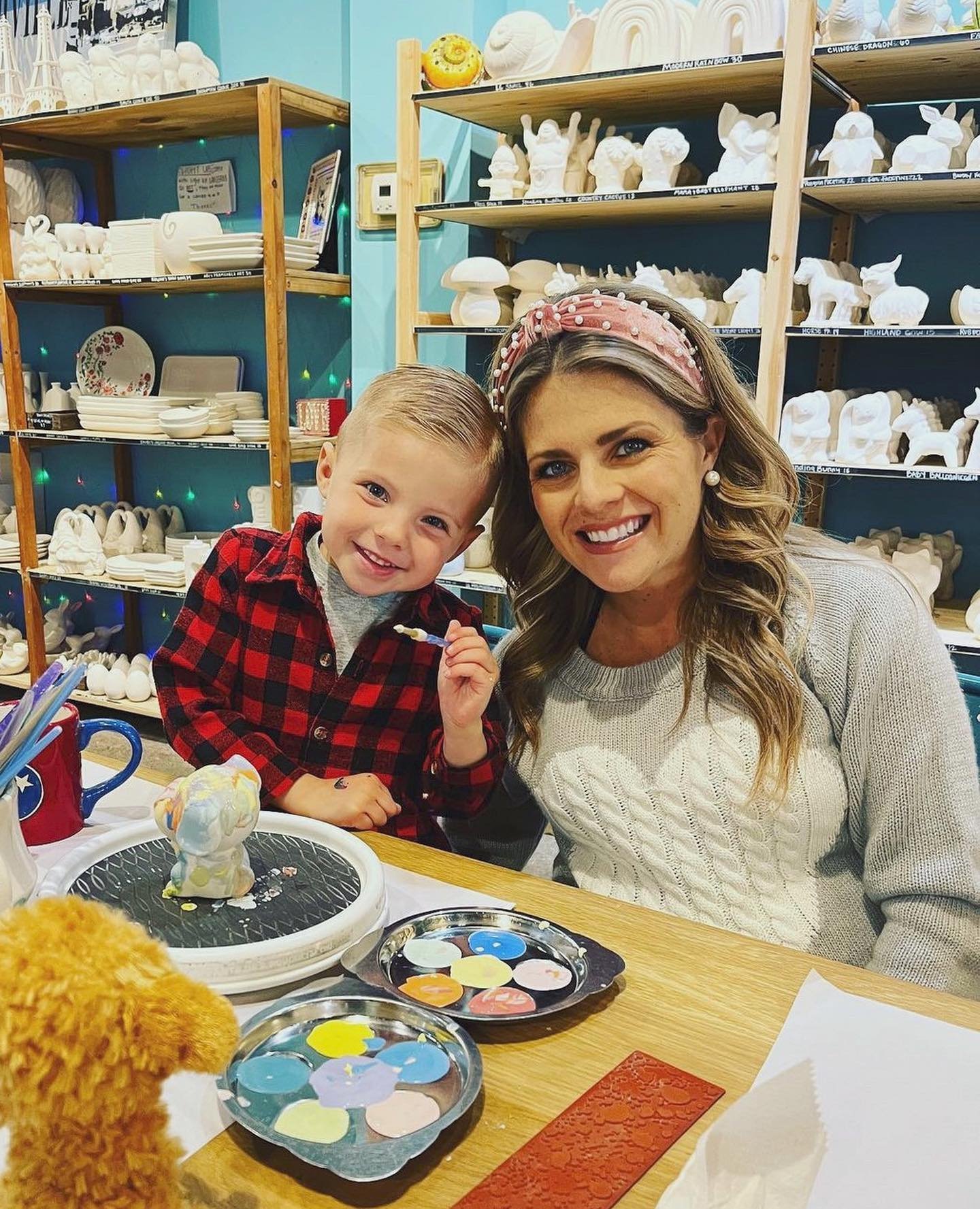 Happy Mother&rsquo;s Day from Third Coast Clay to all of the amazing moms out there! Come celebrate mom today by bringing her in to paint pottery! We&rsquo;re open today from 12:30-6! 🥰🤍🧜&zwj;♀️🎨