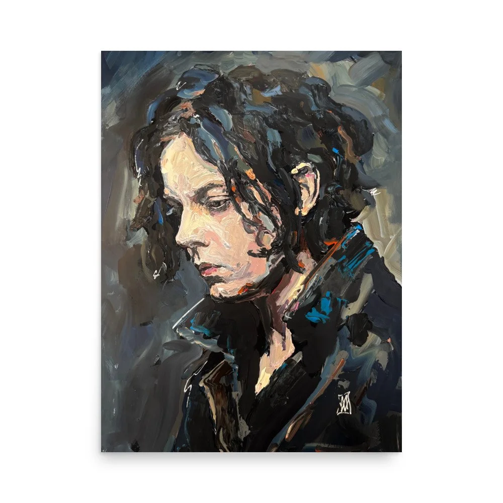 Original Smoking Kurt Cobain Nirvana Limited Art Print Wall Poster