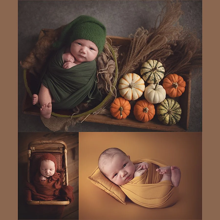 When mom says fall neutrals and trusts me to pick the colors! Such a calm little guy today even as he was awake! 🍂
#halloweenbaby
#newbornphotoshagerstown
#chambersburgphotographer
#hagerstownphotographer
#newbornphotographerchambersburg
#Greencastl