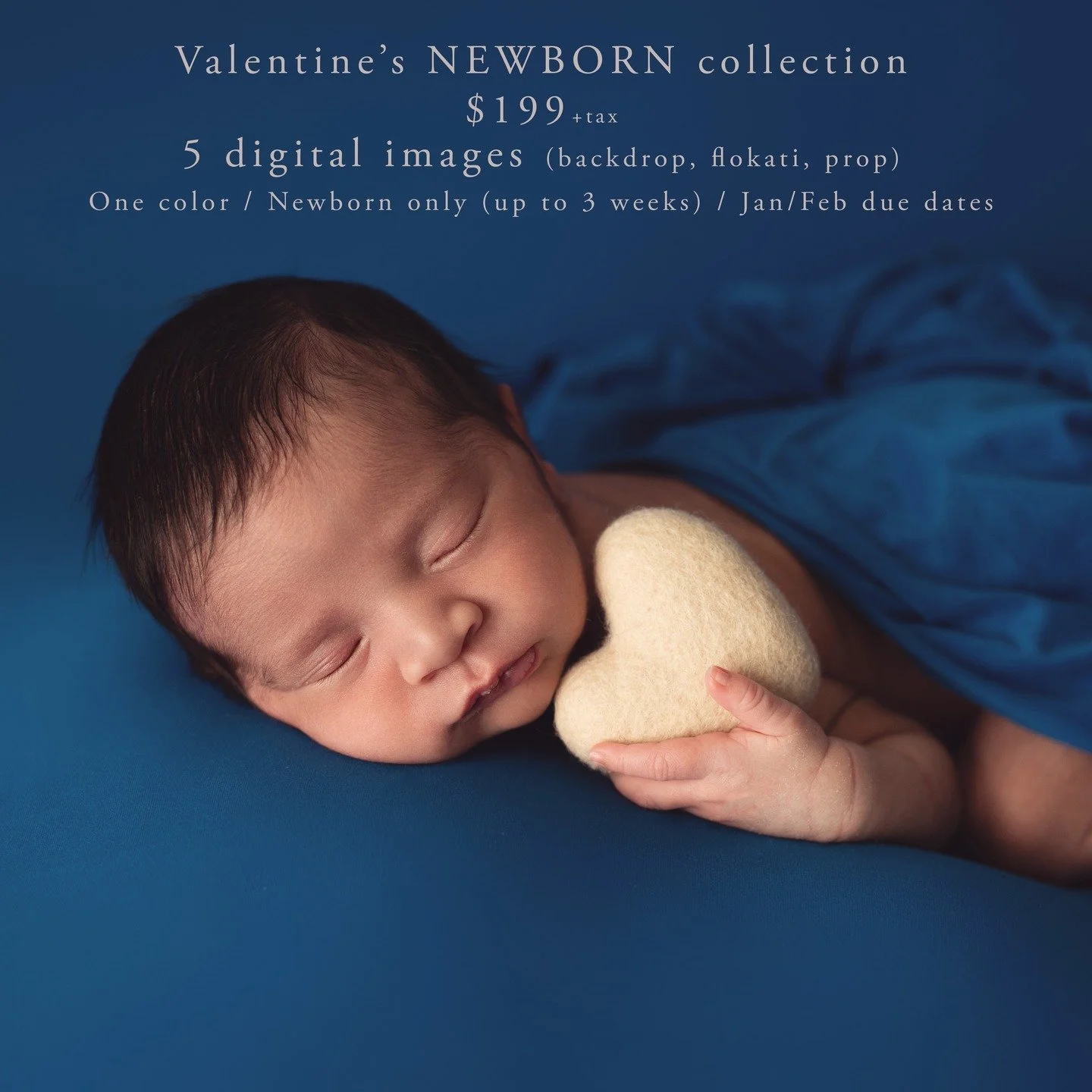 ❄️❤️❄️ SNOW DAY Valentine's NEWBORN session SALE❄️❤️❄️ 
6 Sessions Available