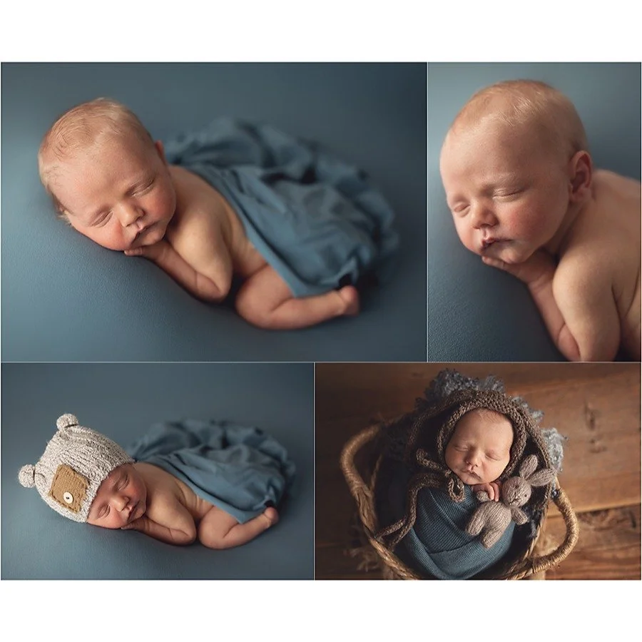 This steel blue is so pretty for showing off this adorable blondie little boy! (great for girls too!) 💙
#newbornphotographer
#babyphotographernearme
