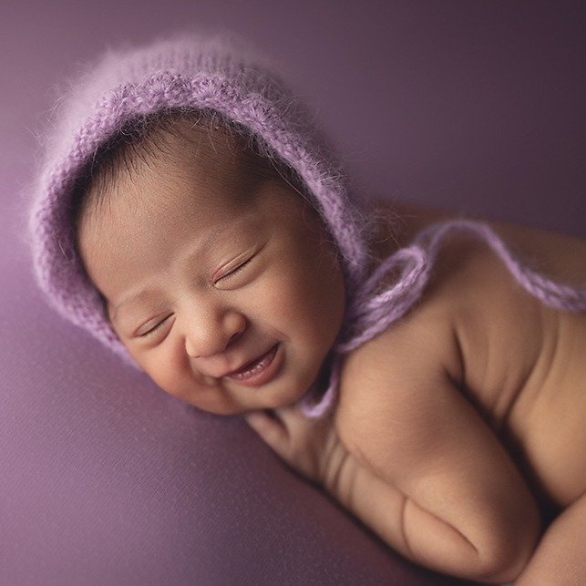 How's your Monday? Pretty good here! 💜
#newbornsmiles
#shippensburgphotographer
#hagerstownphotographer
#chambersburgphotographer
#newbornphotographer