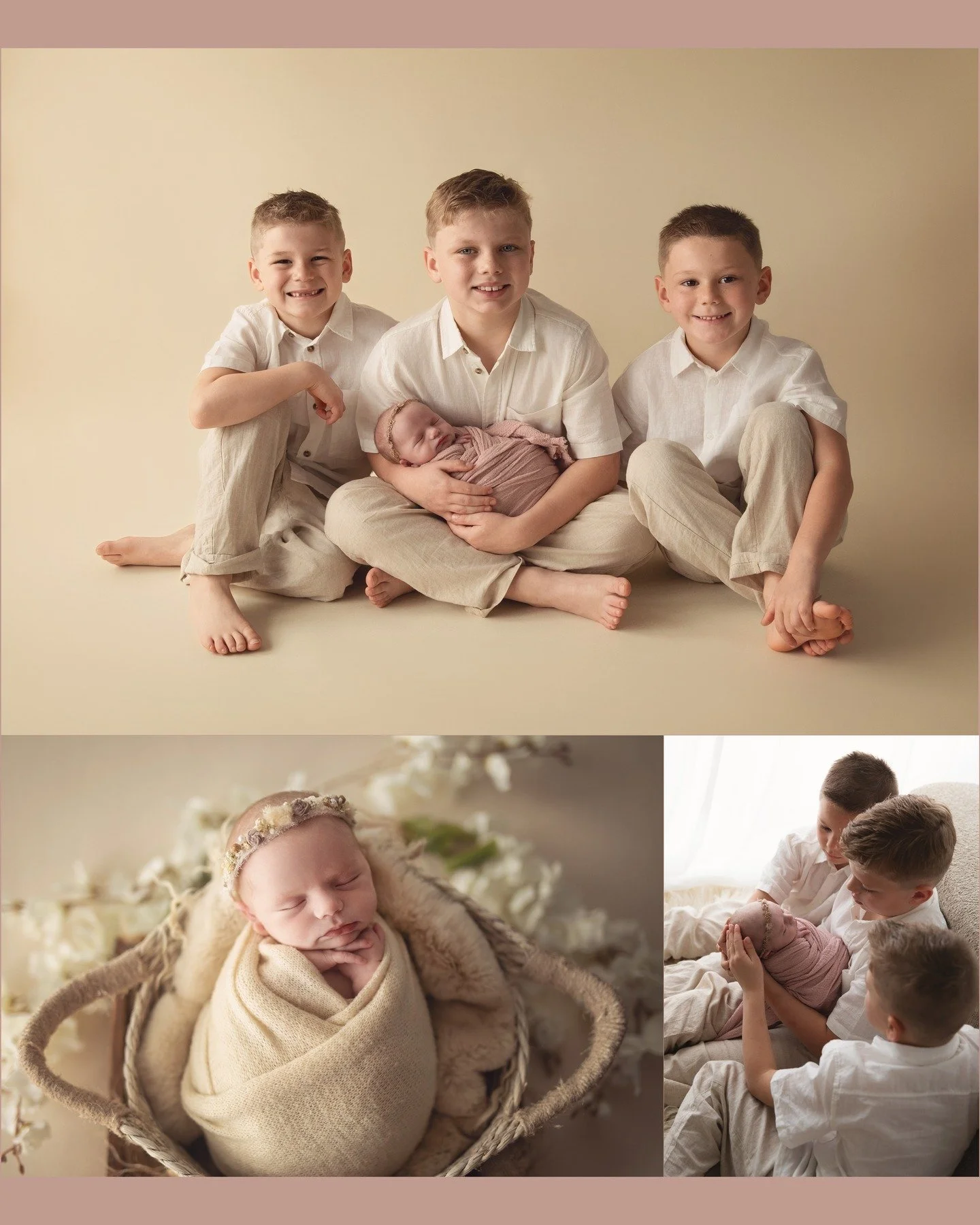 This family is so blessed with 3 handsome protector brothers for this beautiful baby girl ❤️ So happy to work with them again!
#mdphotographer
#paphotographer
#babyphotographernearme
#familyphotographer
#newbornphotographer