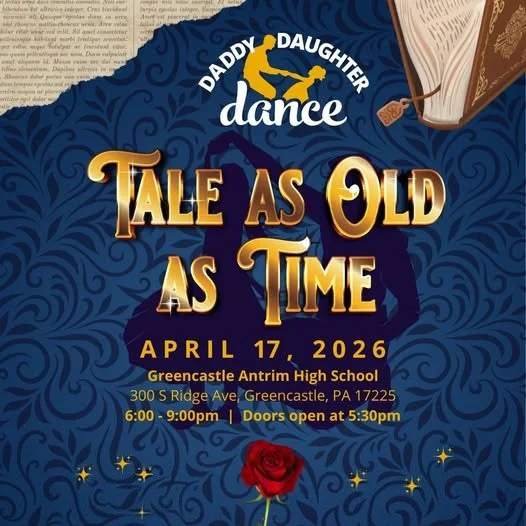 Images from the evening may be viewed/downloaded here: https://snipsandsnailsphotography.pic-time.com/SrikCVDXPGIZ7

#GAEF
#GreencastleAntrimSchoolDistrict
#DaddyDaughterDance
#TaleAsOldAsTime