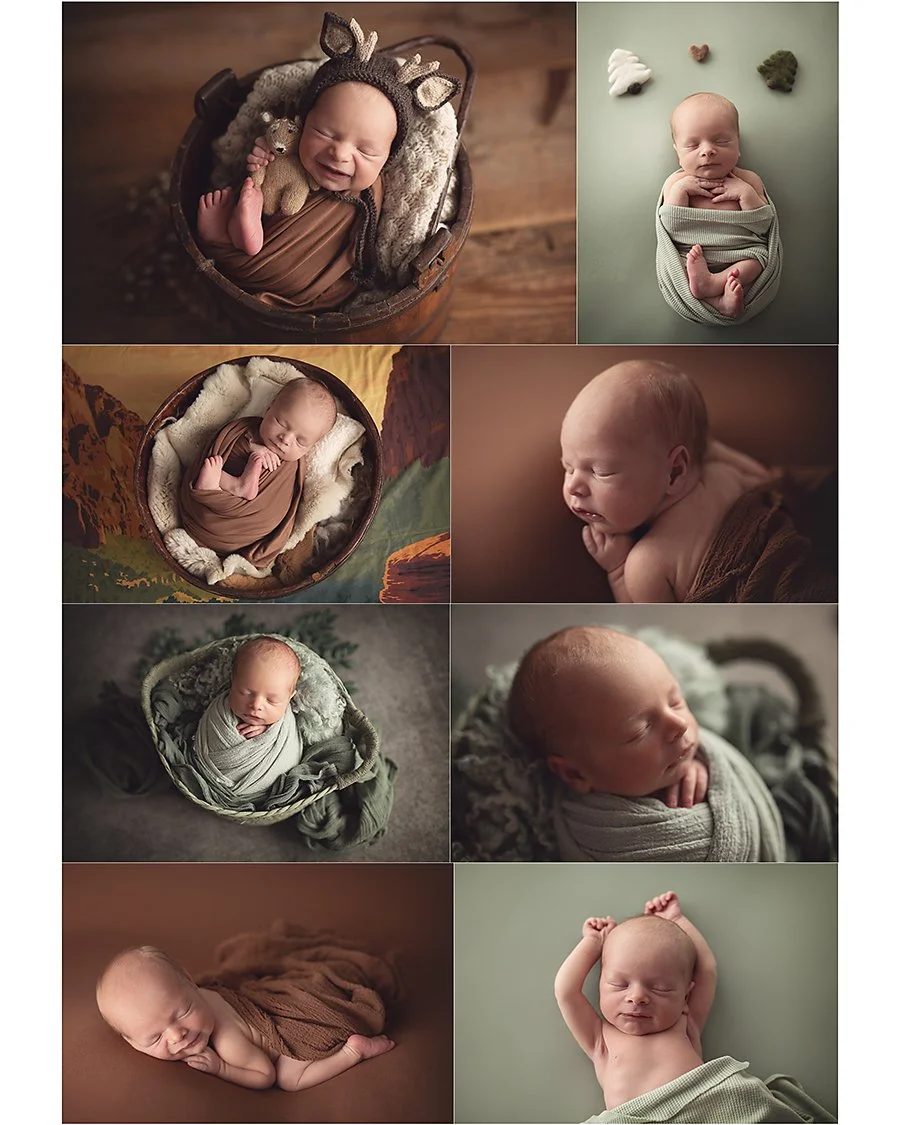 Look at that adorable SMILE :) He put on a show for his mom at dad at just the perfect time 🤎
#newbornphotographer
#chambersburgphotographer
#hagerstownphotographer
#martinsburgphotographer
#winchesterphotographer
#tobacco
#sagegreen
#forestnewborn