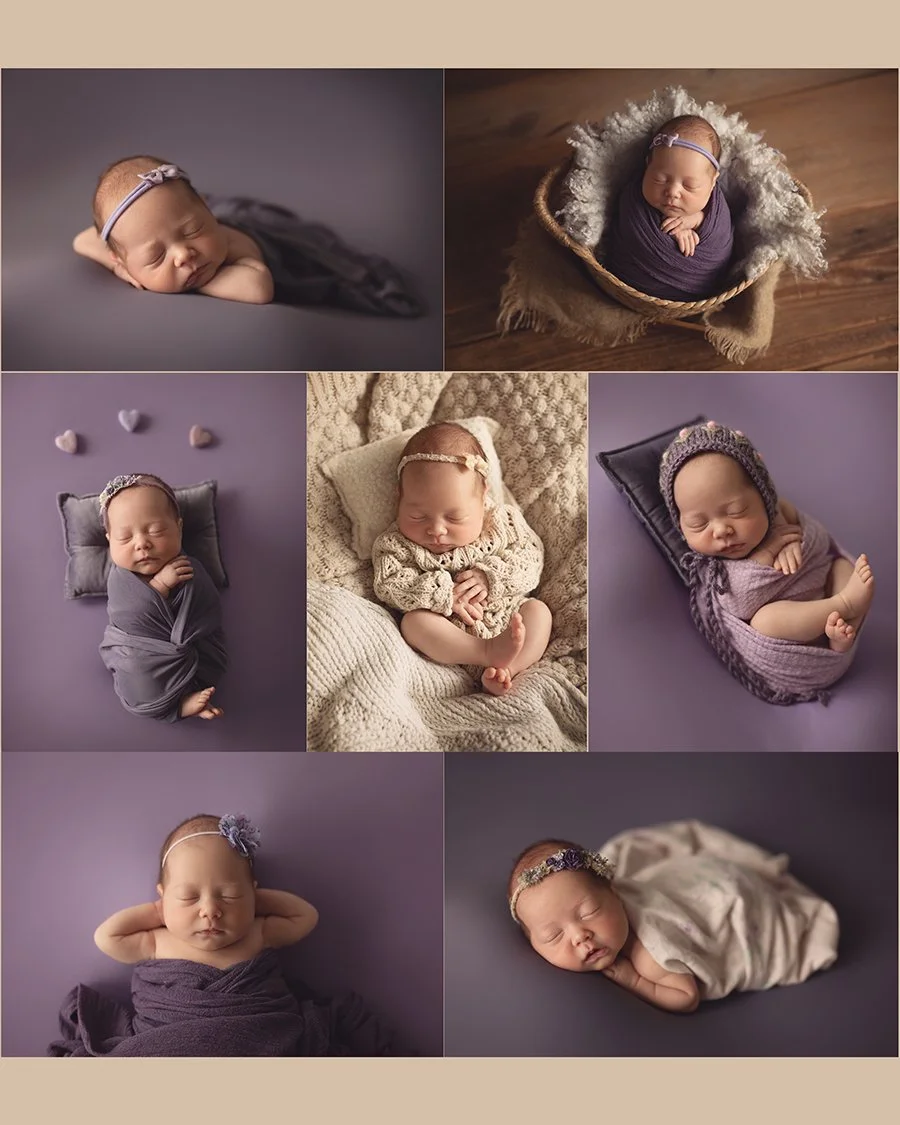 We are hopping here at the studio with littles arriving early and some arriving late but no worries, we make the schedule work! Isn't she pretty! 💜 Arriving in August with an Oct due date!