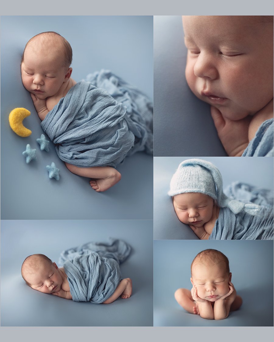 This baby blue color is the perfect shade to show of this cutie's beautiful features 🩵 Did you know In the 19th and early 20th centuries, pink was viewed as a lighter shade of red and because red was seen as a bold, warlike, and active color, trade 