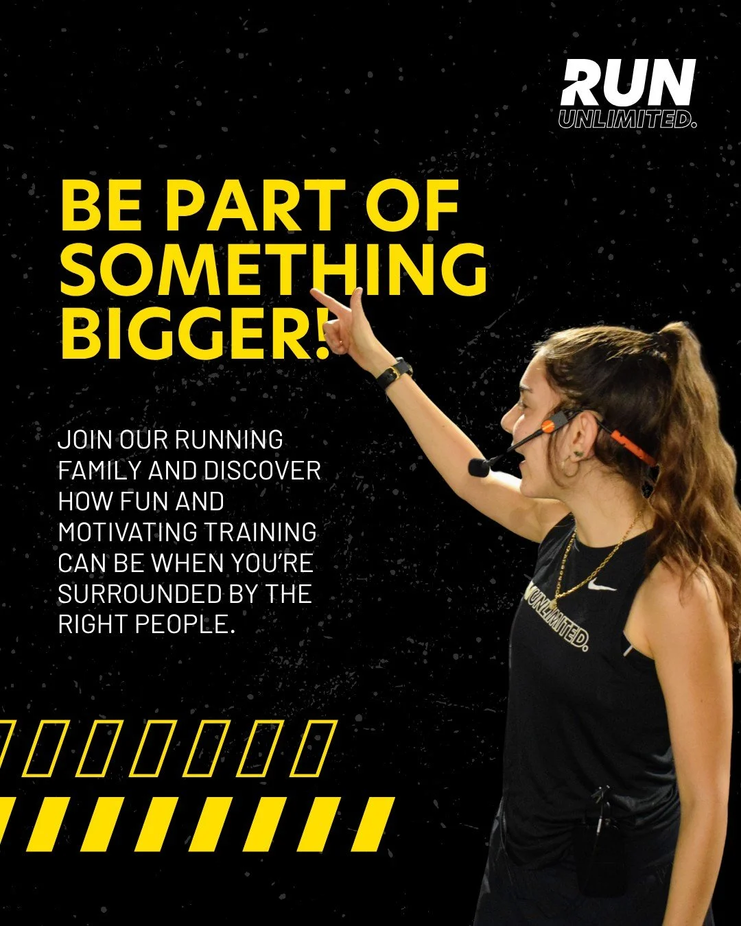 Every run is better with the right crew. 🏃‍♀️✨ Find your pace, make new friends, and run with purpose.
Sign up and be part of the Run Unlimited family!
#community #goodvibesonly #motivation #getstrong  #positivemindset #exercise #train #trainin