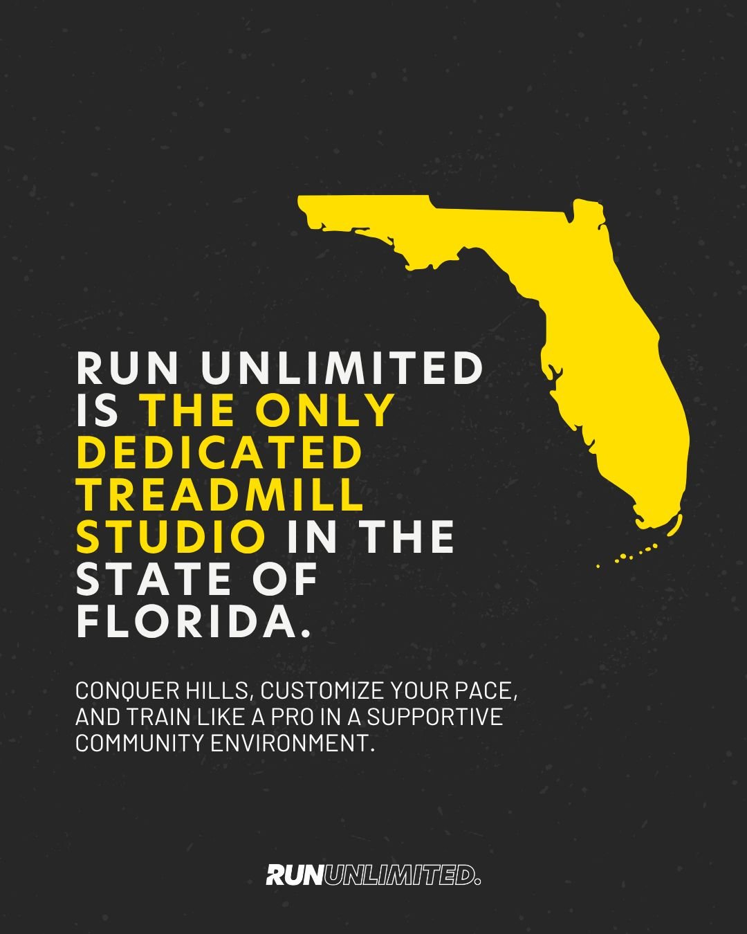 Florida&rsquo;s one and only dedicated treadmill studio. 🌴 Run unlimited, train without limits.

#running #treadmill #runfit #runningbuddy #trainhard #runninghills #stpeterunners #tampabayrunners #runwithme #treadmilltraining #treadmillworkout #5kru