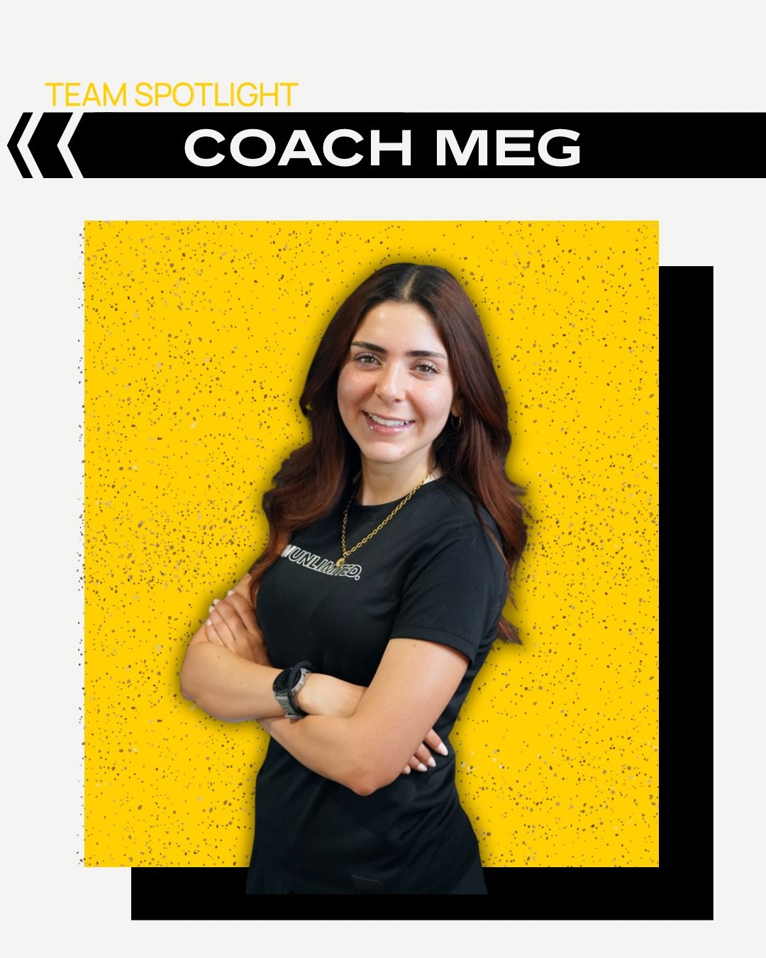 Team Spotlight: Coach Meg

The run technician at Run Unlimited.
Coach Meg brings the energy you need to feel confident in your workouts and will make you feel 
like you&rsquo;re a part of a community.

Run with Coach Meg: ununlimited.com/bookyourtrea