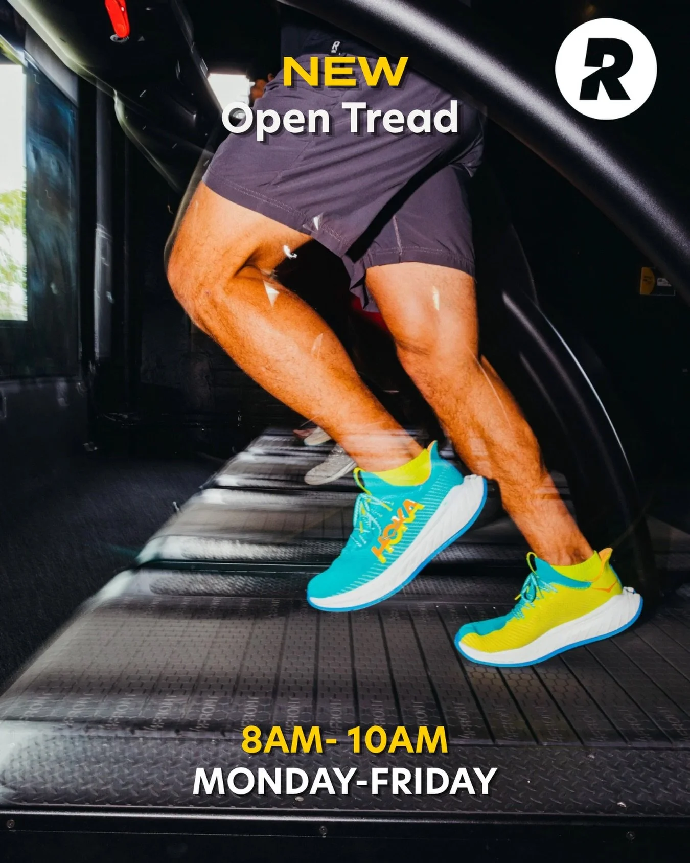 NEW Open Tread Hours just dropped!

Come get your miles in Monday-Friday 8AM-10AM.

Book online or in our app!

#stpeterunning #treadmilltraining #tampabayrunners