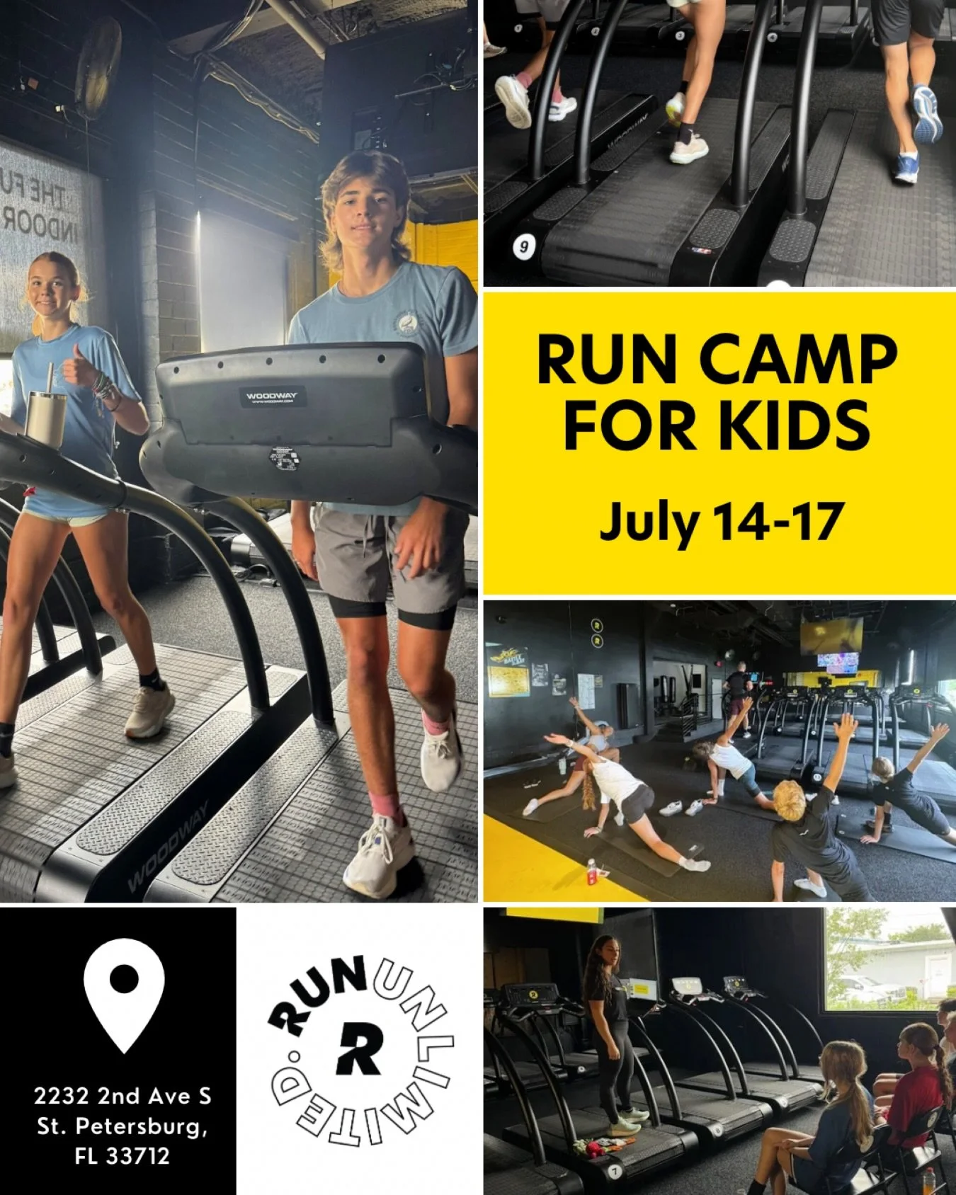 RunCamp for Teens is Back!

Our RunCamp with Coach Ava focuses on movement, confidence, and proper running fundamentals.

July 14th-17th

A fun, supportive environment for teenagers to grow and get better.

Spots are limited, sign up today!

#running