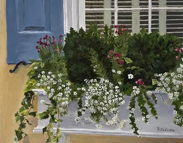 Window Dressing, 11"x14", oil, $525