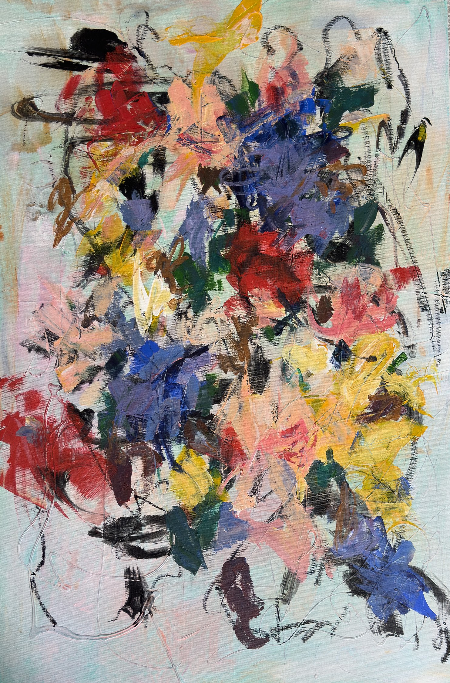 Love Letters 20, 36"x24", acrylic, $1200