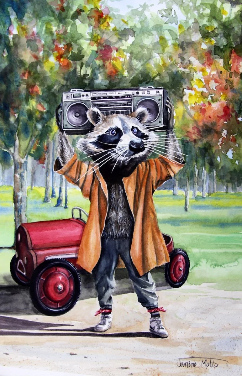 In Your Eyes, 20" x 25 3/4", watercolor, $400