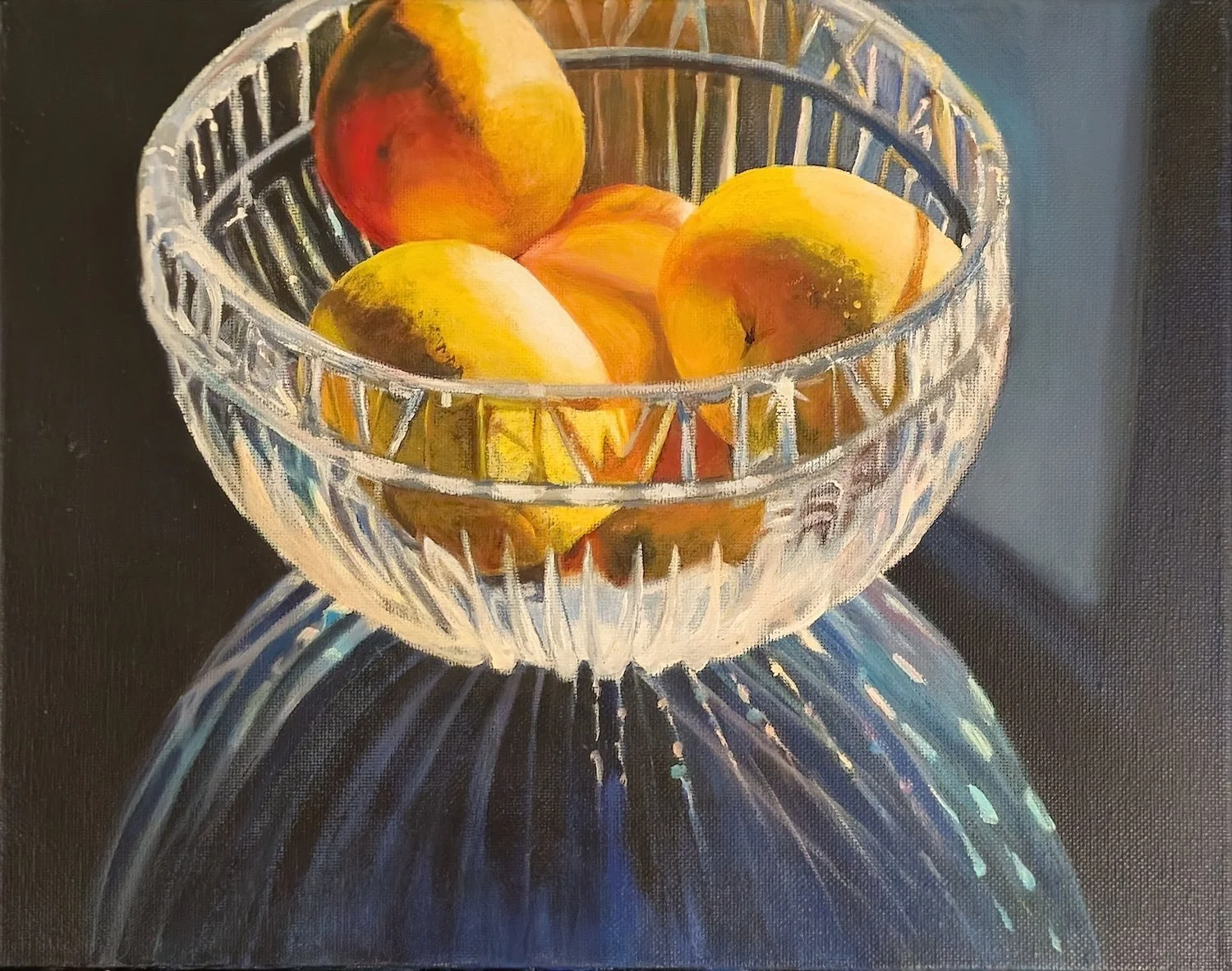 3rd Place, Wanda Boyd, Held Light, 16"x13", acrylic, $250
