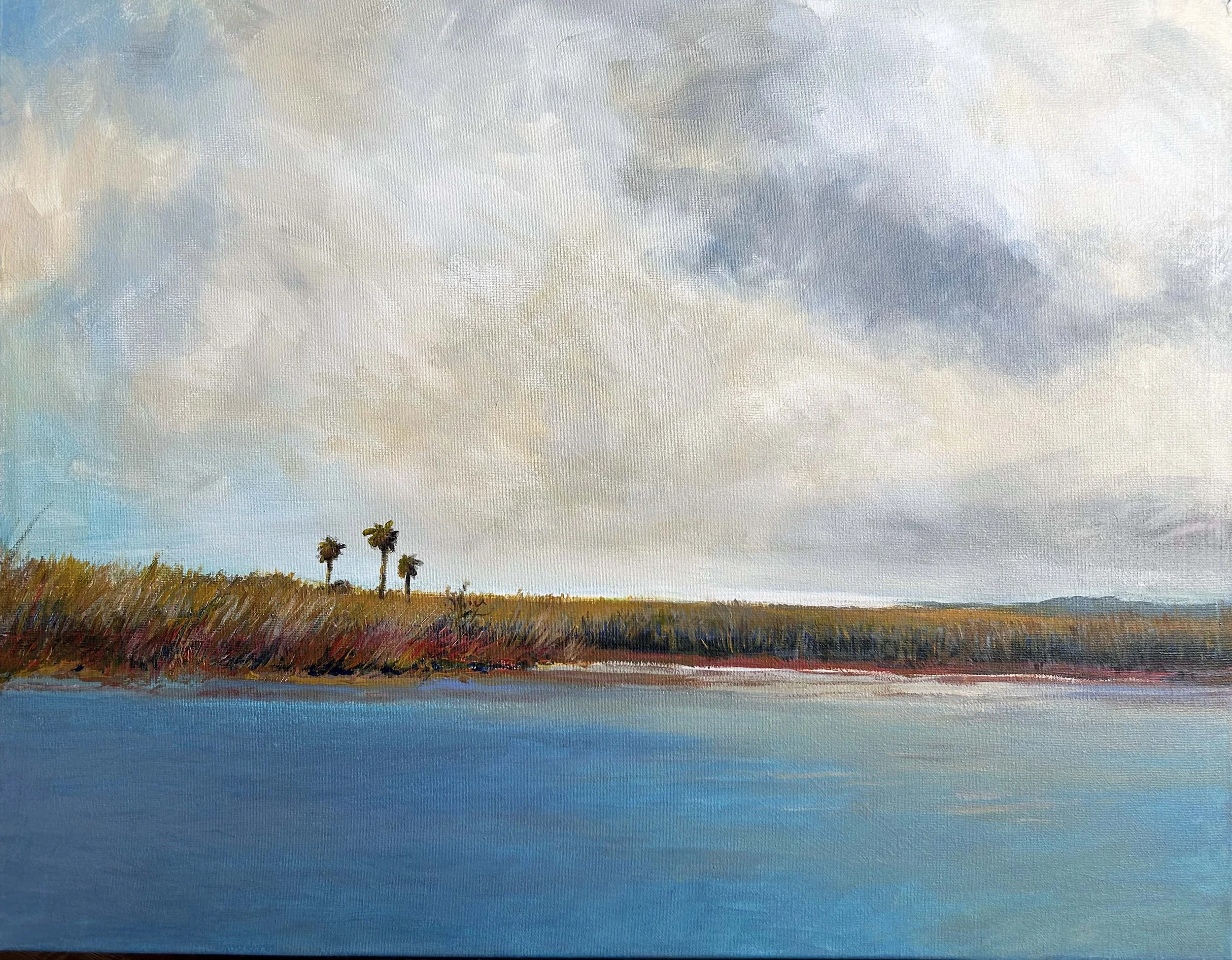 Low Country, 30"x24", acrylic, $400